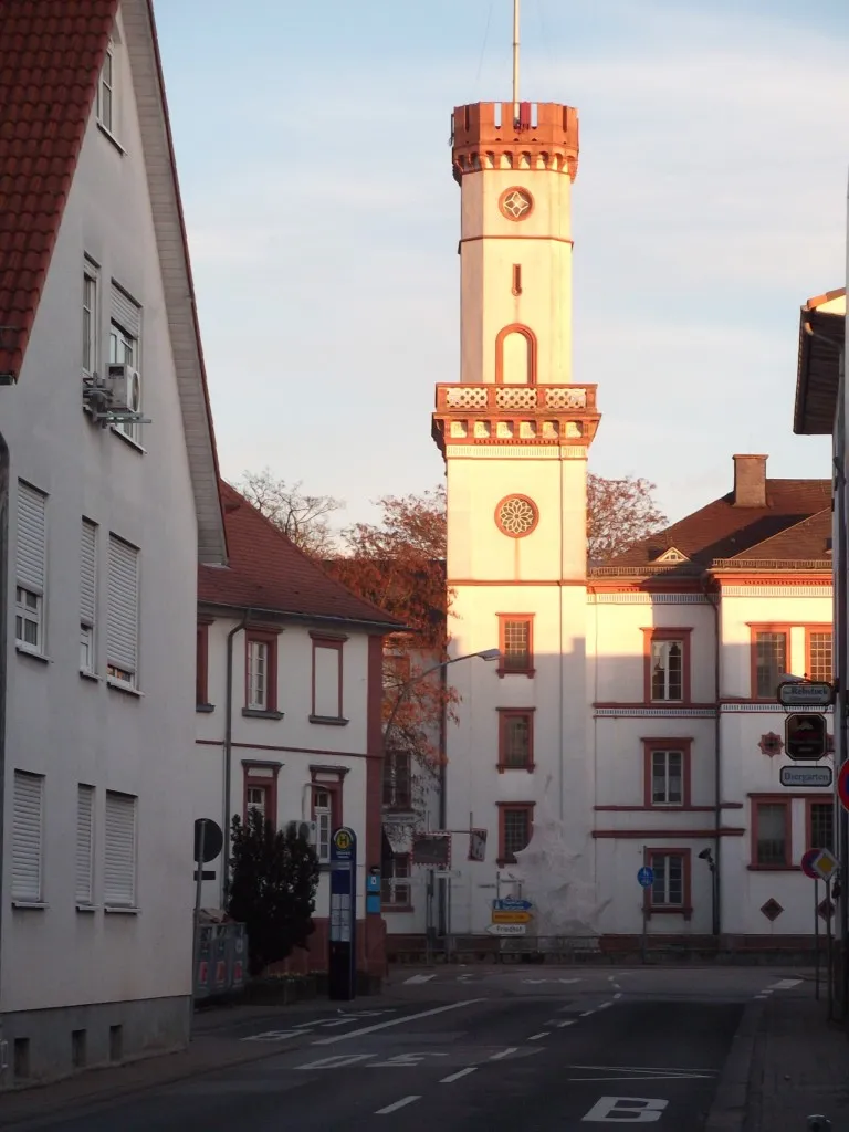 Photo showing: Schloss Rennhof im Lampertheimer Stadtteil Hüttenfeld