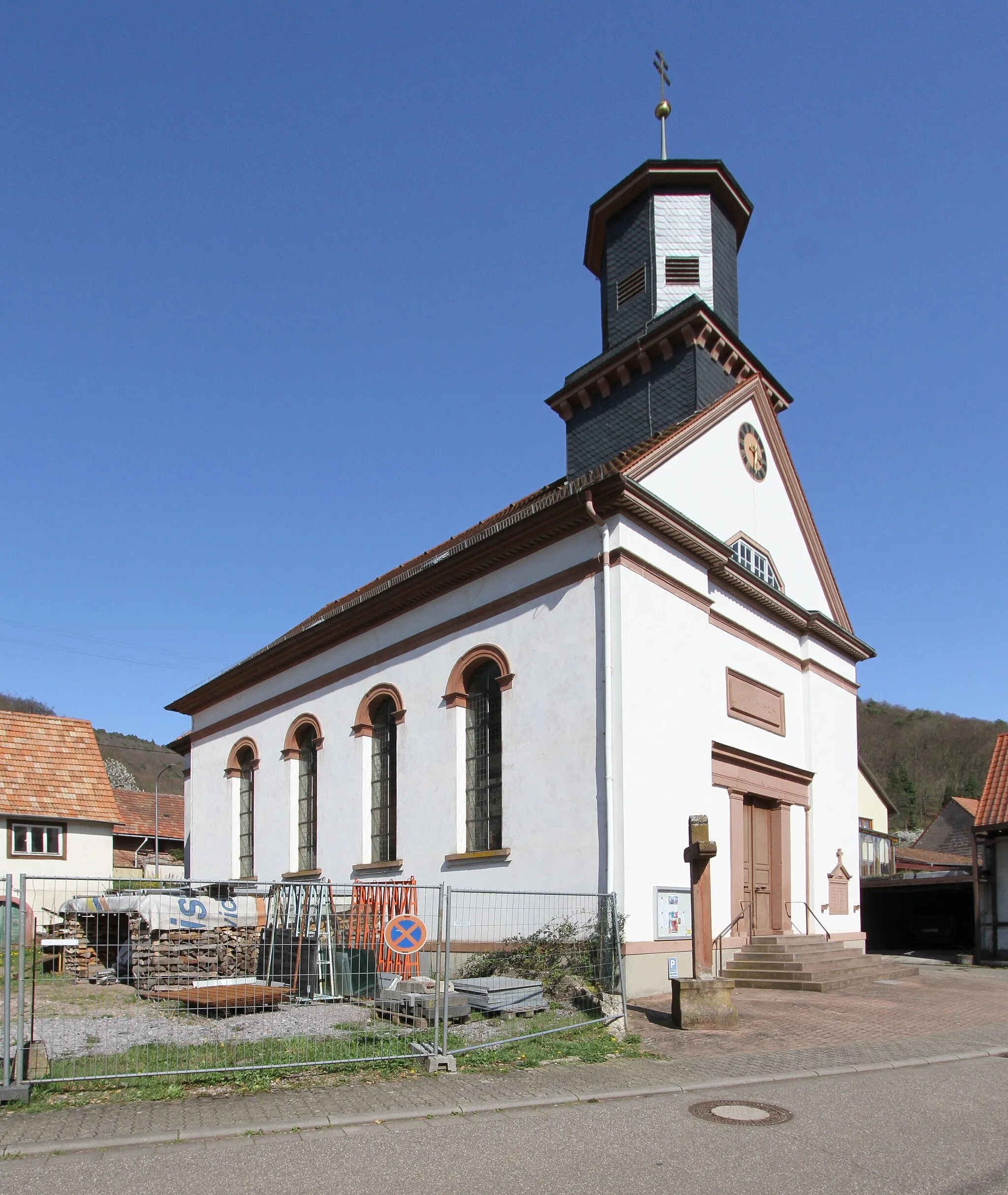 Photo showing: Church of Saint Giles in Waldrohrbach.