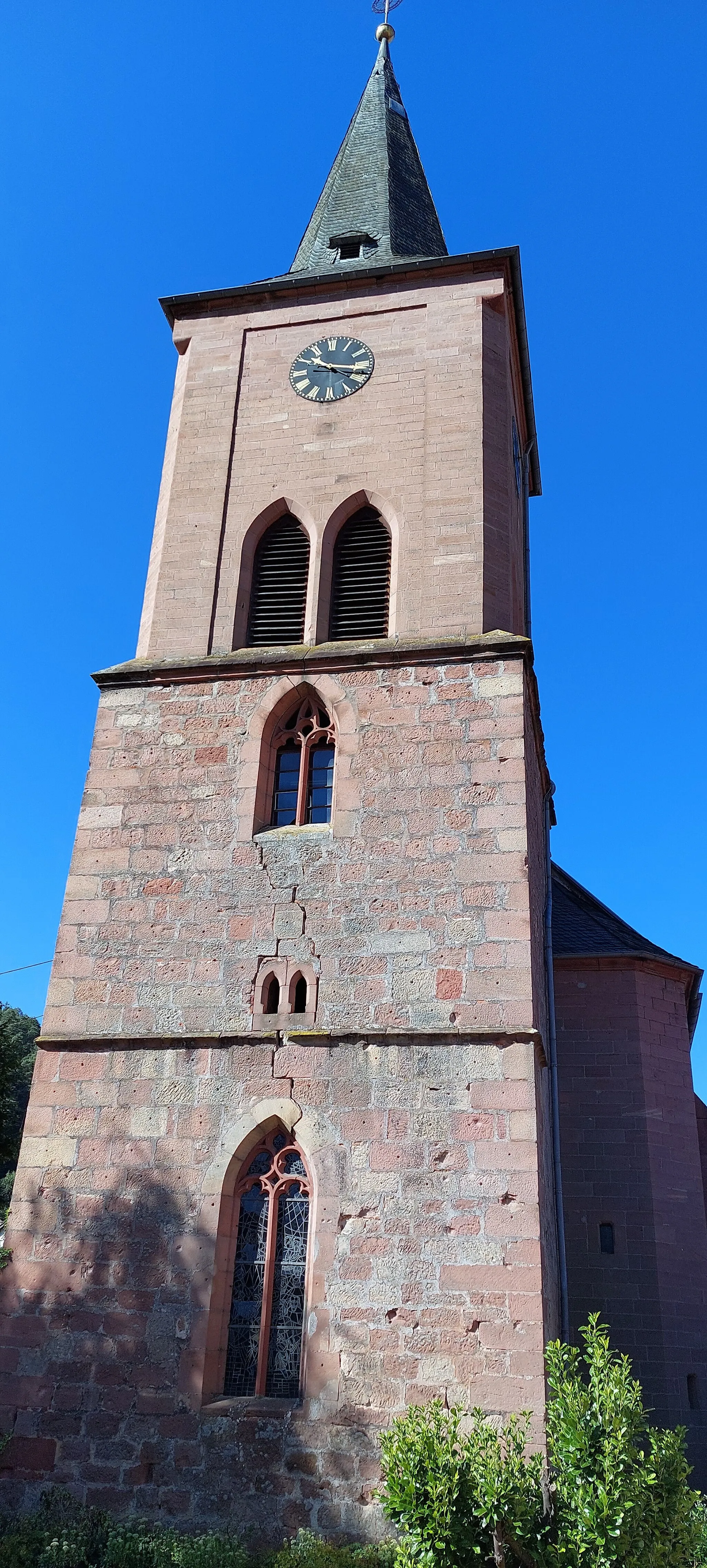 Photo showing: Eglise protestante de Vorderweidenthal