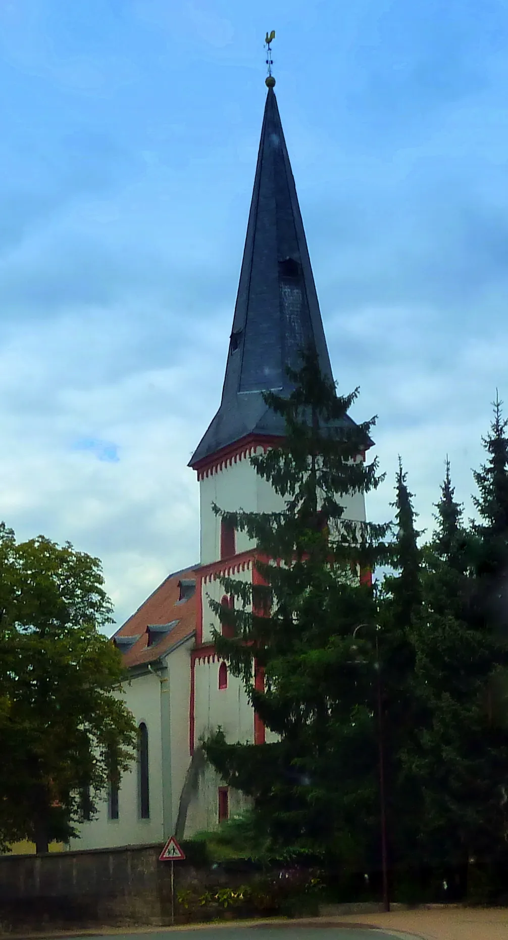 Photo showing: Die ev. Kirche  St. Lambert in Wonsheim