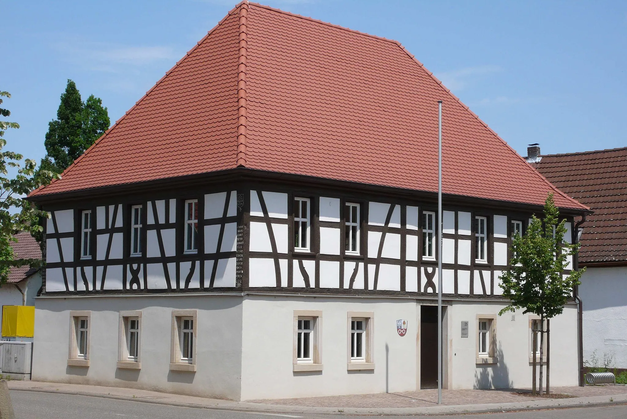 Photo showing: Historisches Rathaus, Assenheim, Germany
