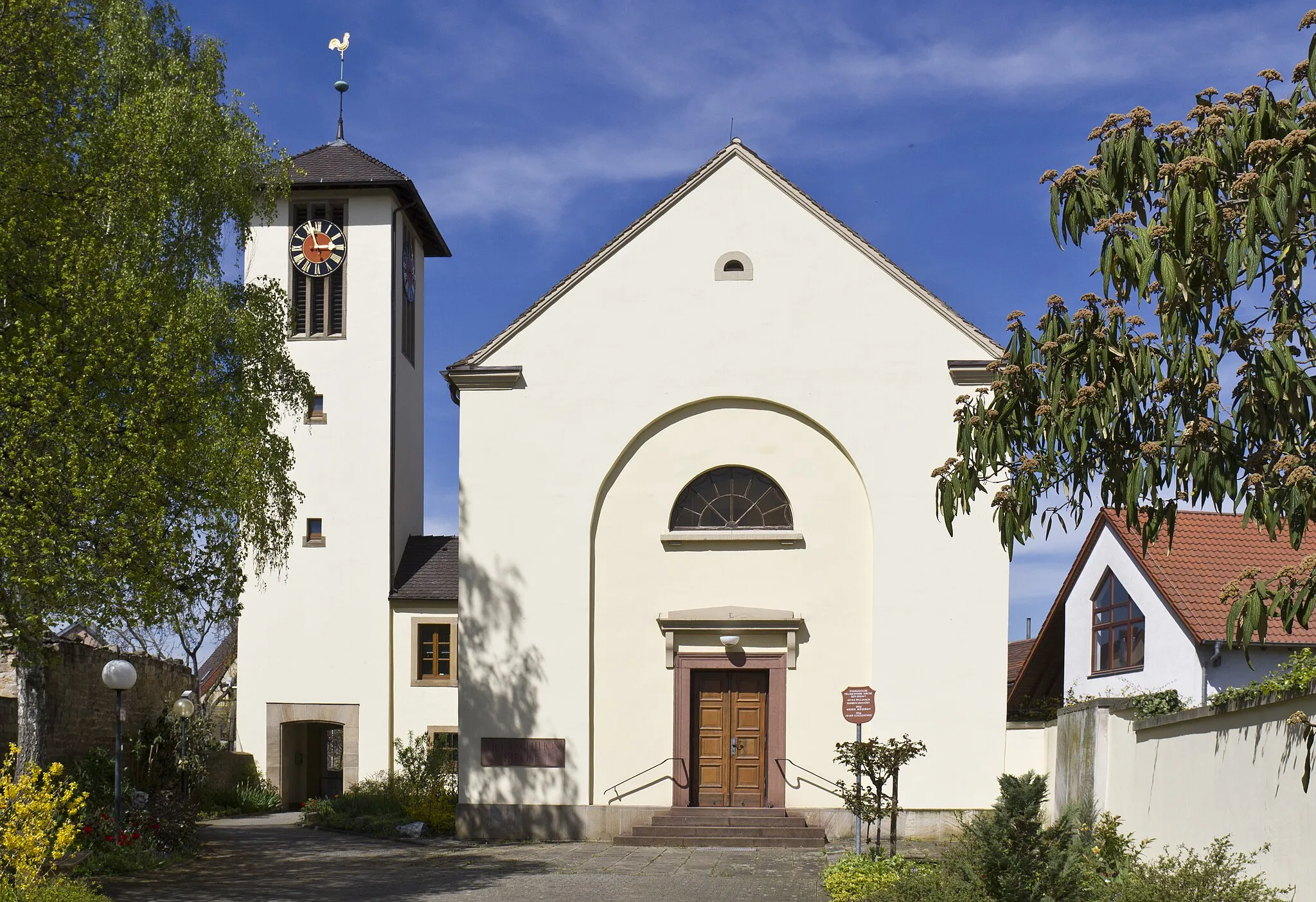 Photo showing: Dannstadt-Schauernheim, Protestantische Melanchthonkirche