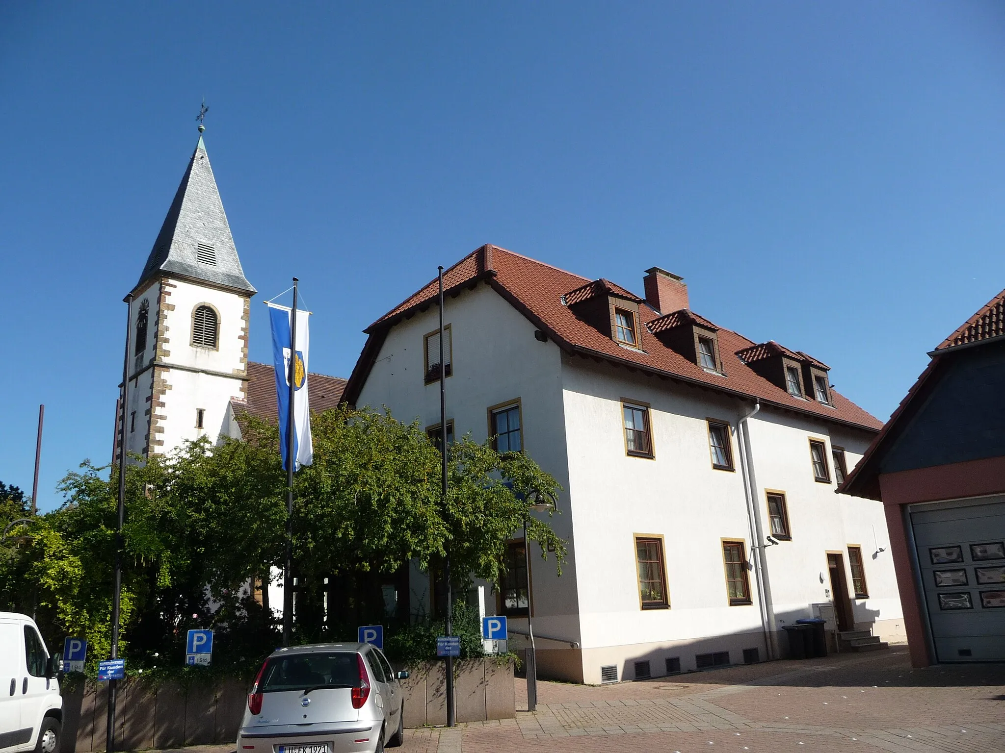 Photo showing: Marienplatz (Rödersheim-Gronau)