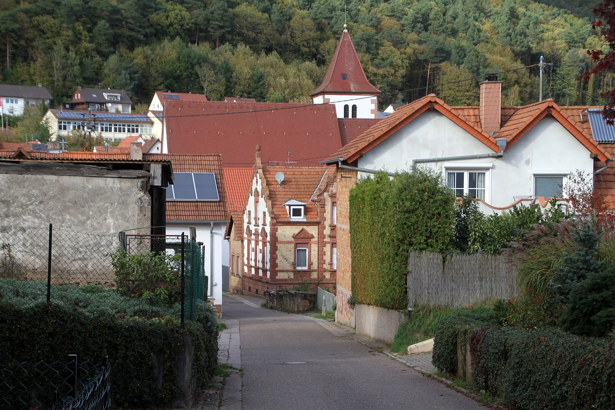 Photo showing: Church of Saint Philippe and James in Wernersberg.