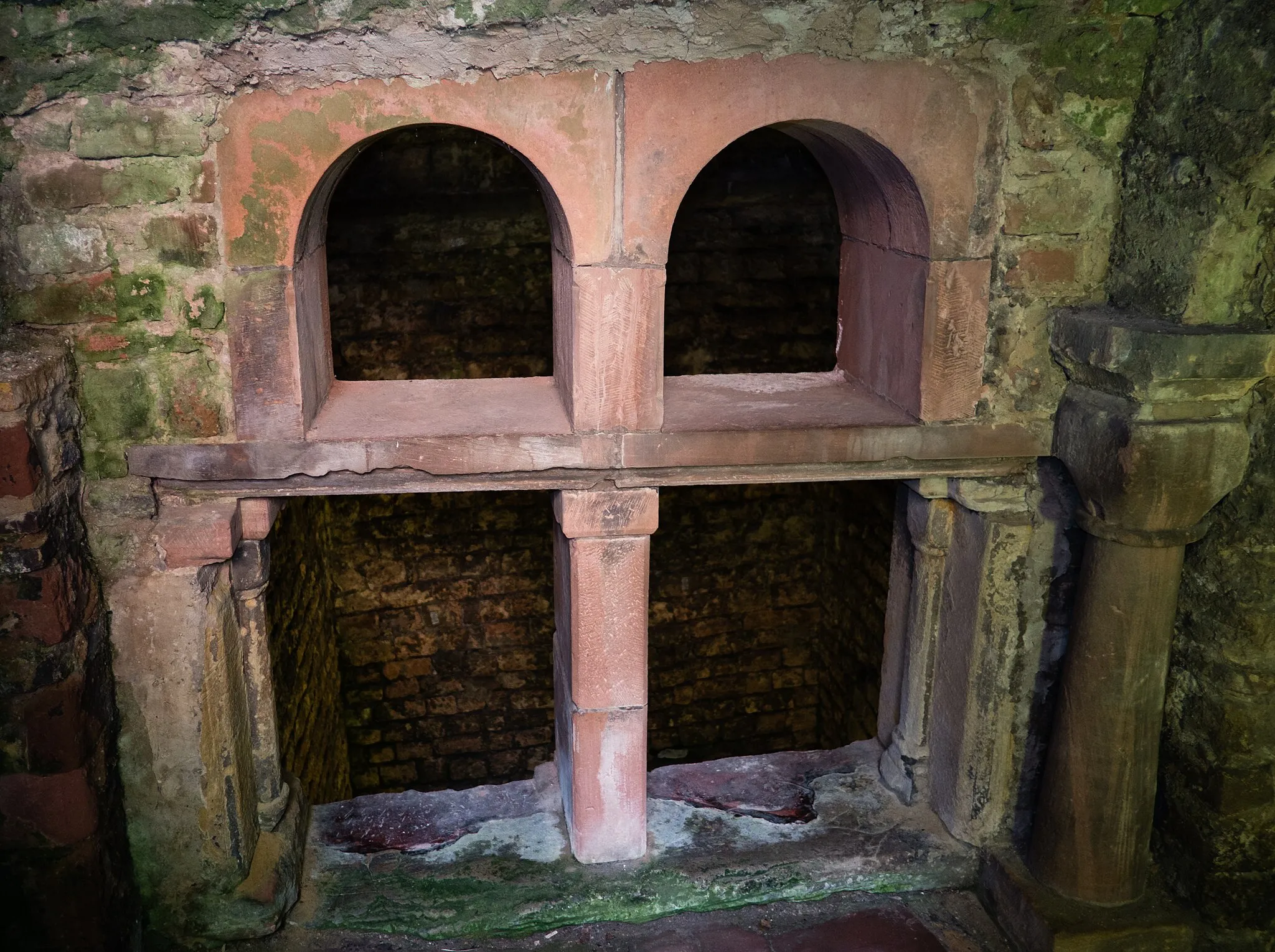 Photo showing: Mikvah of the synagogue  Worms, Rhineland-Palatinate, Germany