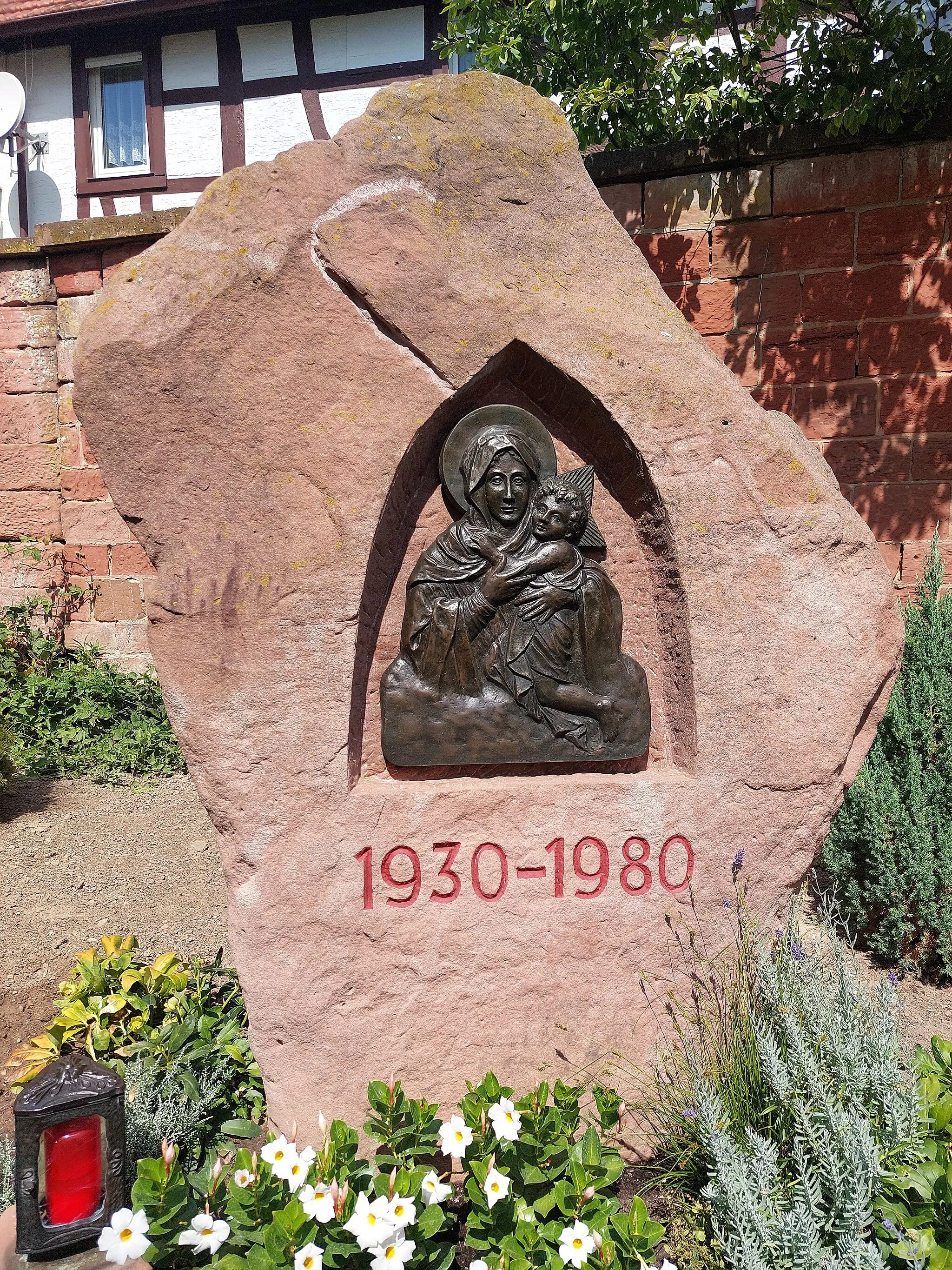 Photo showing: Eglise catholique Saint-Laurent à Minfeld