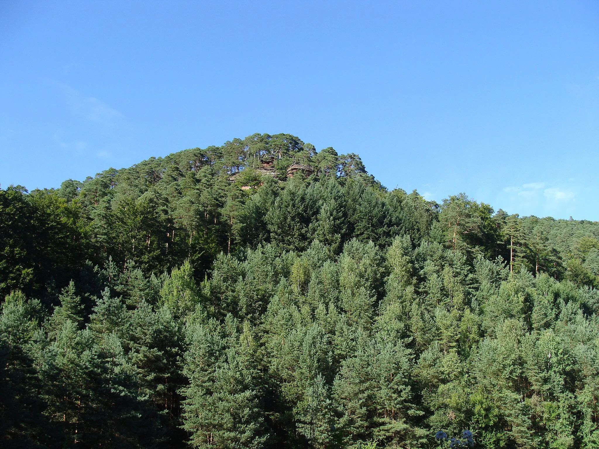 Photo showing: Großer Breitenberg - Deichenwand (Wasgau/Pfälzerwald)