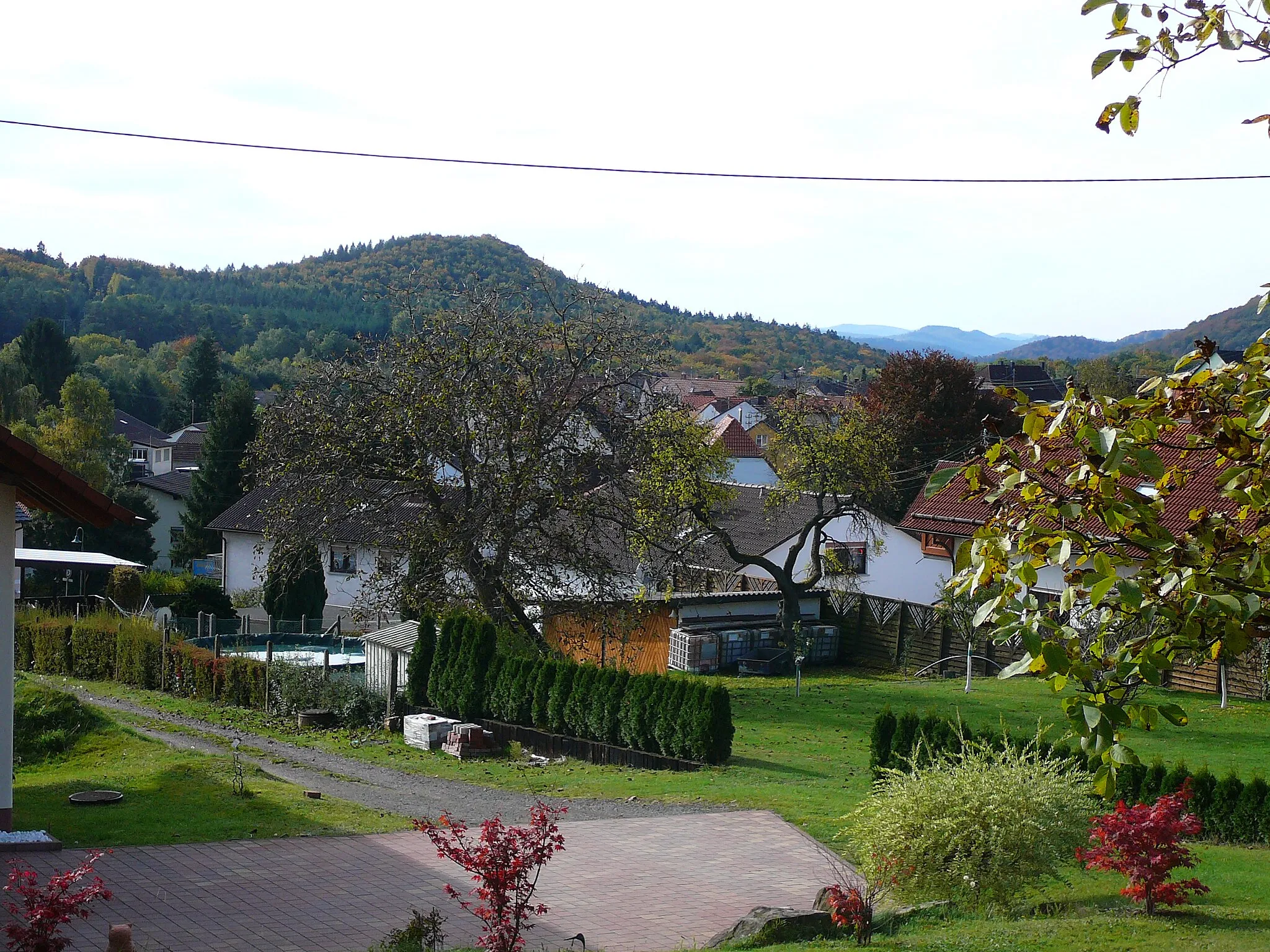 Photo showing: Blick über Leimen zum Kippkopf