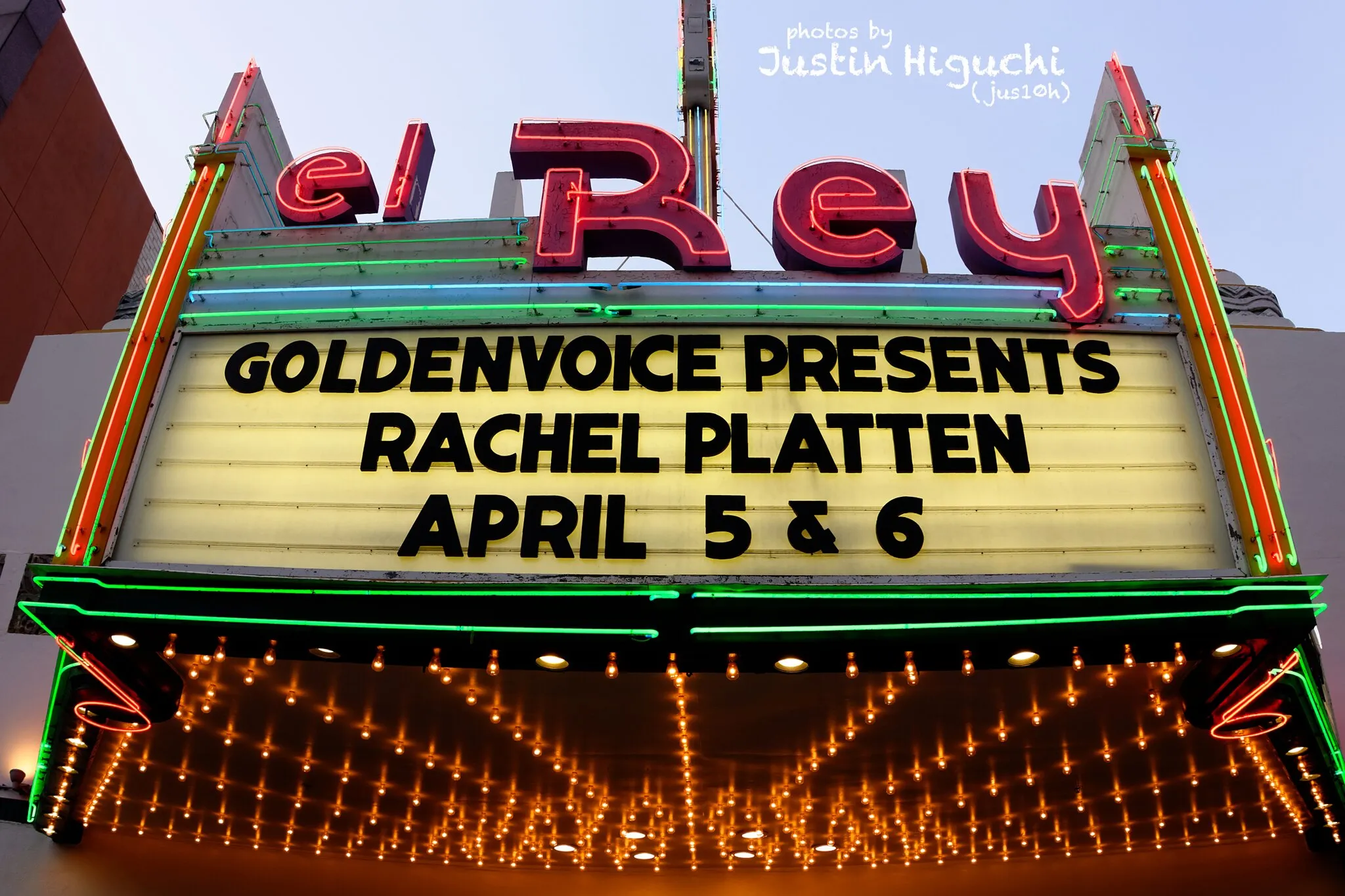 Photo showing: Rachel Platten performing live at the El Rey Theatre in Los Angeles California on Wednesday April 6th, 2016. This was the second night of a two night stand and the Wildfire Tour finale show. Eric Hutchinson and Hunter Hunted opened for Rachel.