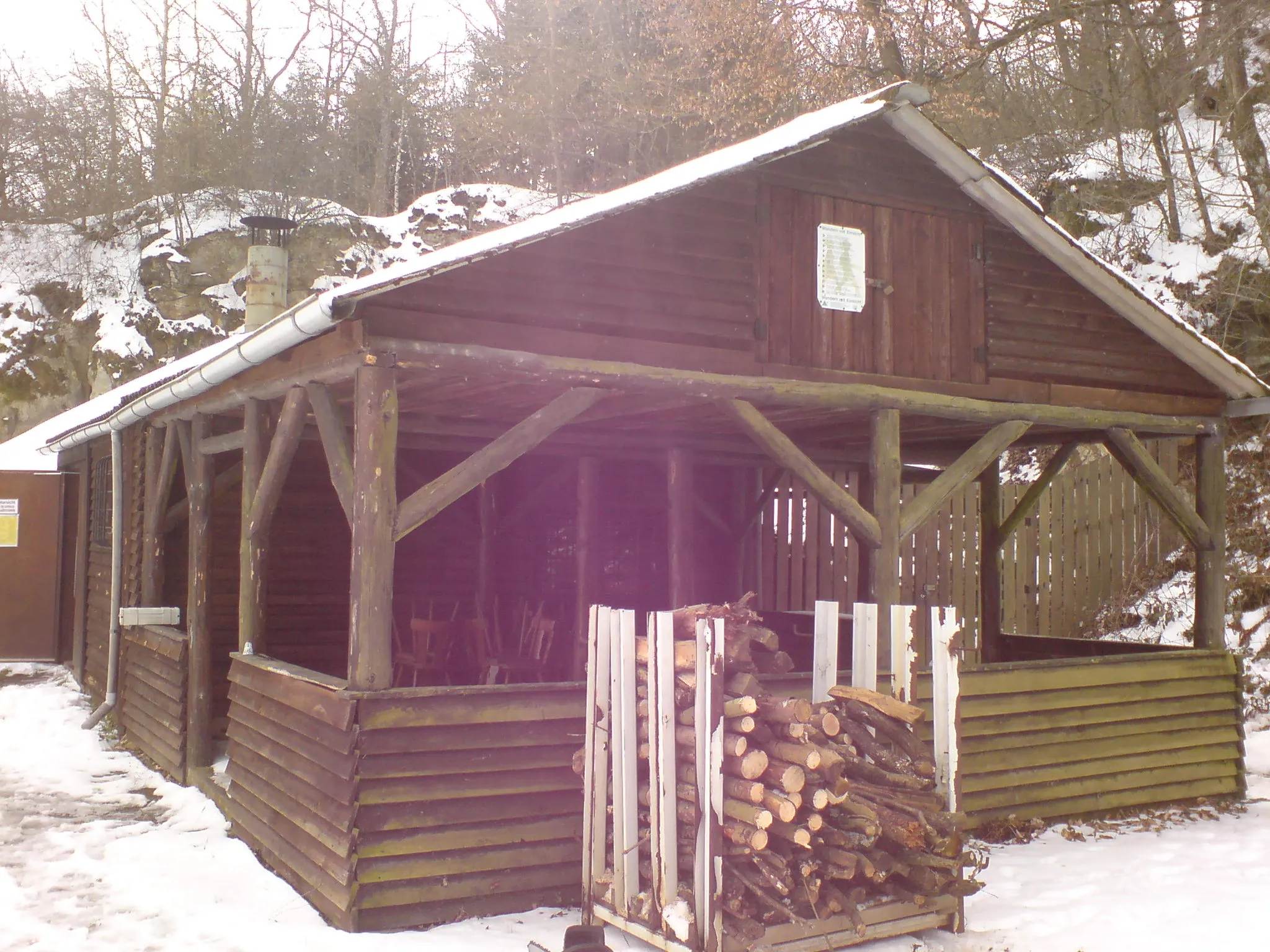 Photo showing: Die PWV-Hütte Lohnweiler.