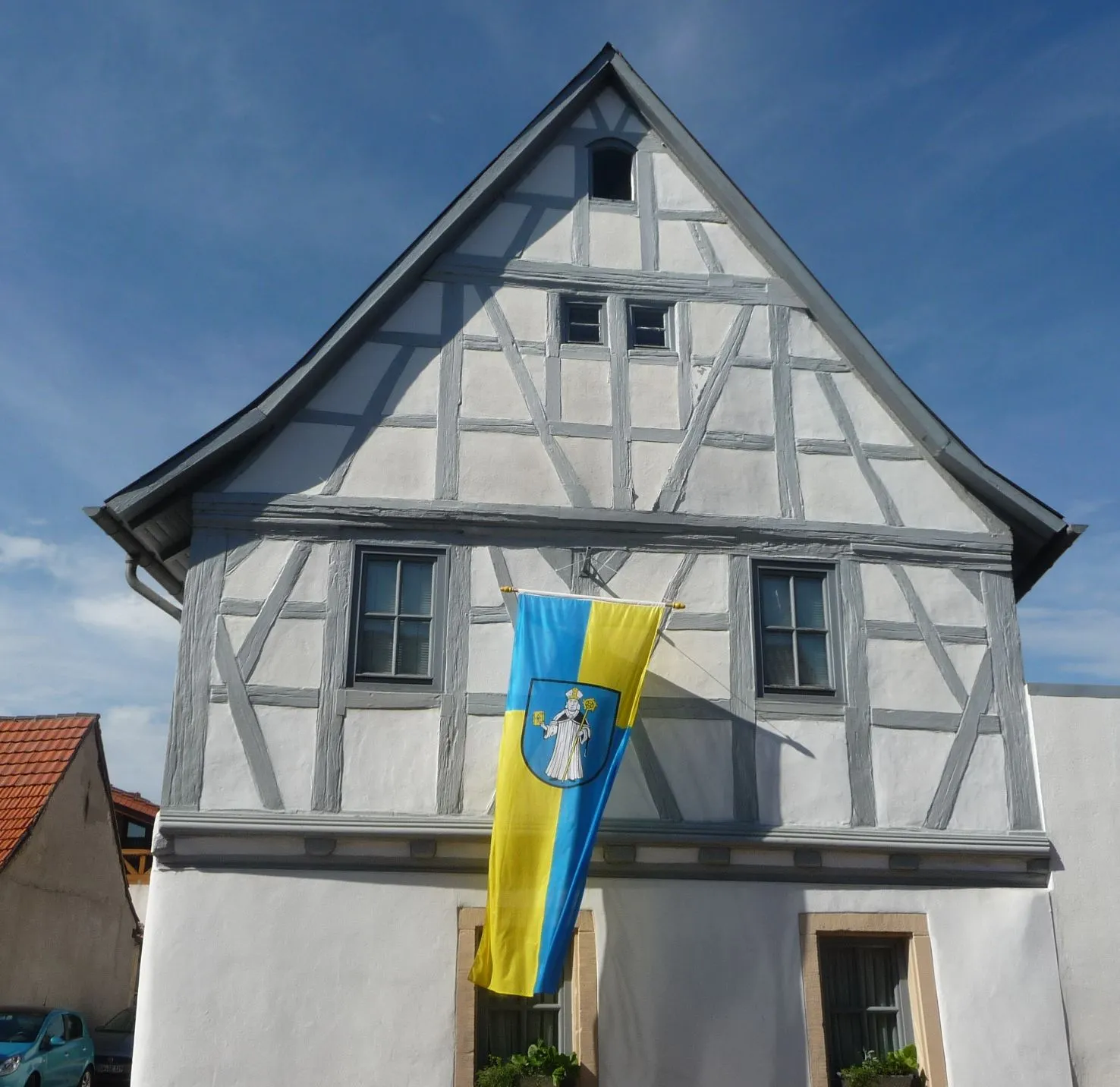 Photo showing: Dorfflagge von Obersülzen
