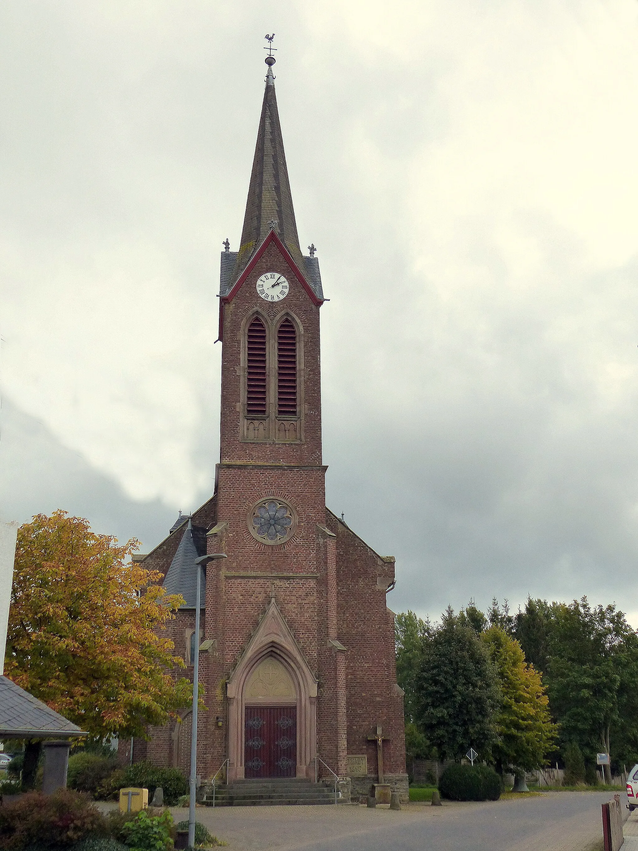 Photo showing: Rayerschied - Pfarrkirche St. Johannes Nepomuk