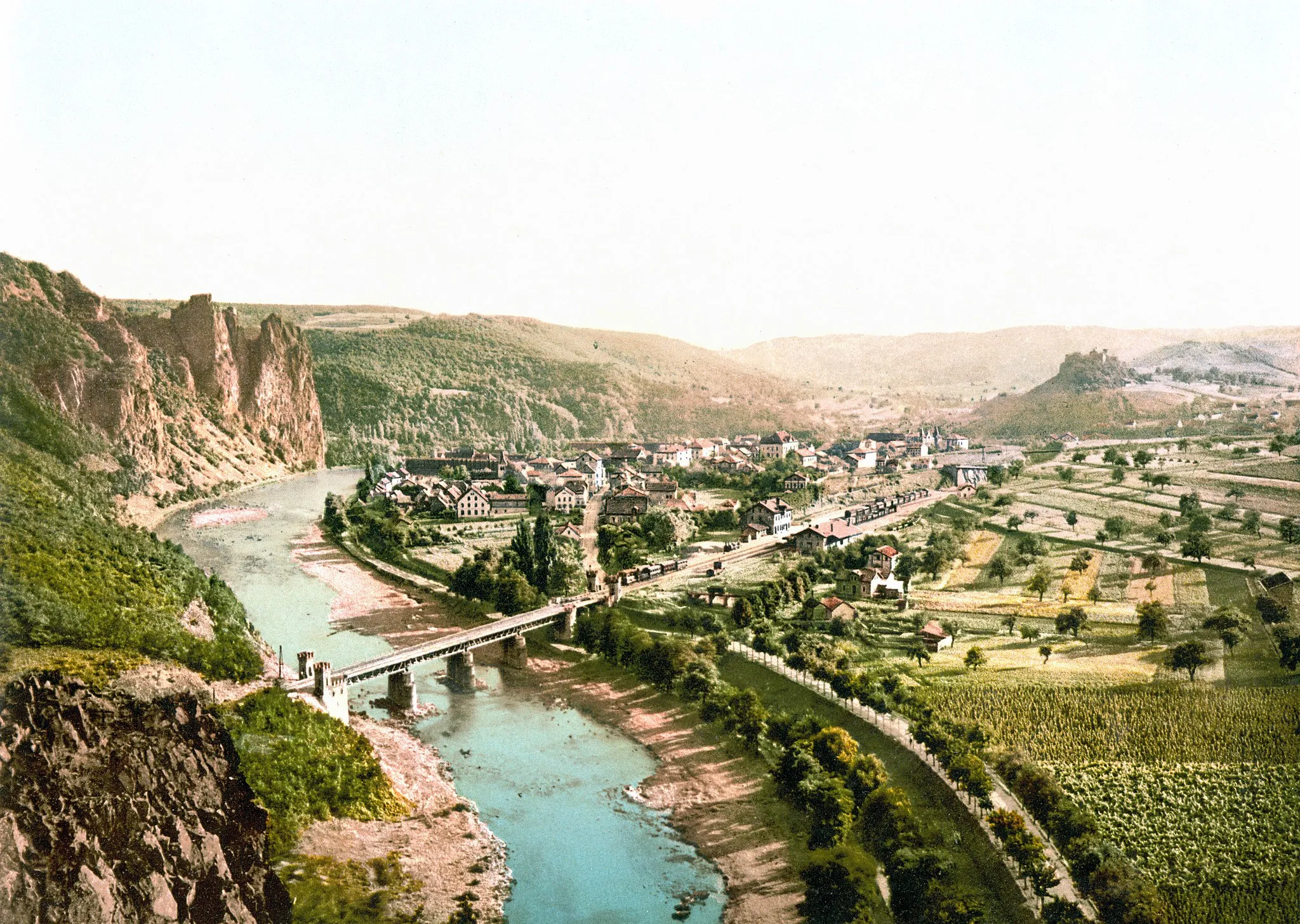 Photo showing: (Bad) Münster am Stein, Rheinland-Pfalz.