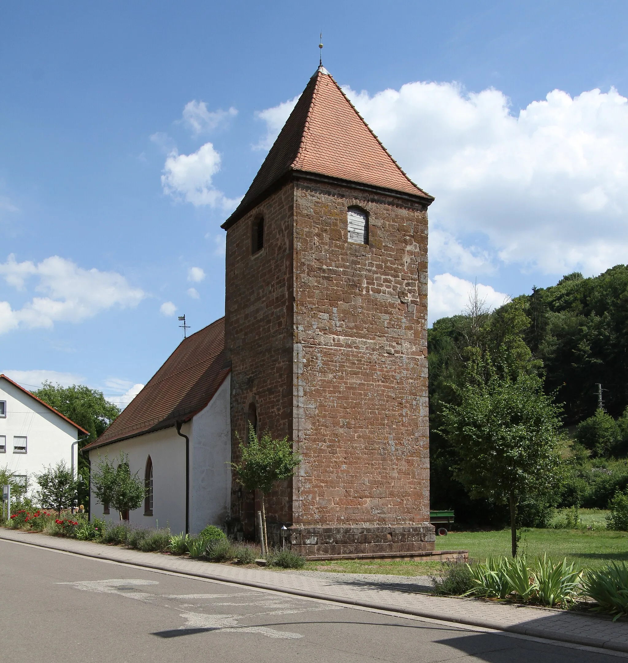 Photo showing: Evangelische Kirche in Winterbach/Pfalz