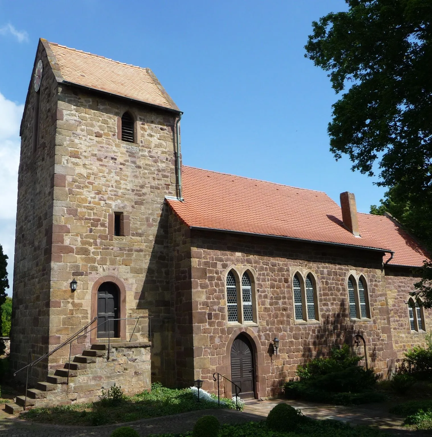 Photo showing: Protestantische Kirche von Battenberg