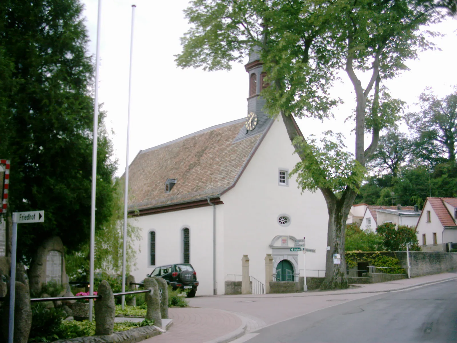 Photo showing: Ev. Kirche in Nieder-Wiesen, erbaut 1723