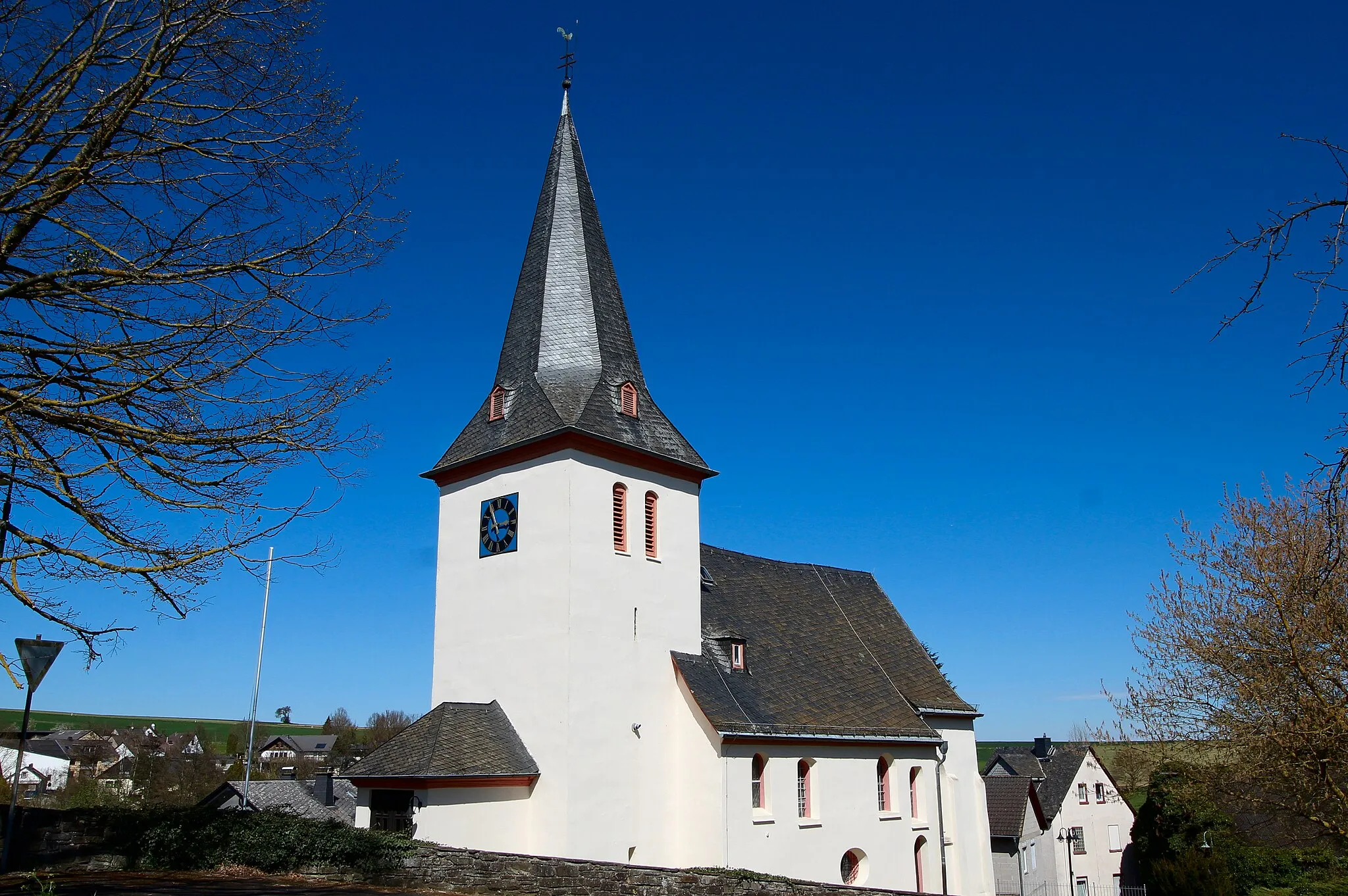 Photo showing: Evangelische Kirche Niederbachheim, Rhein-Lahn-Kreis, Rheinland-Pfalz