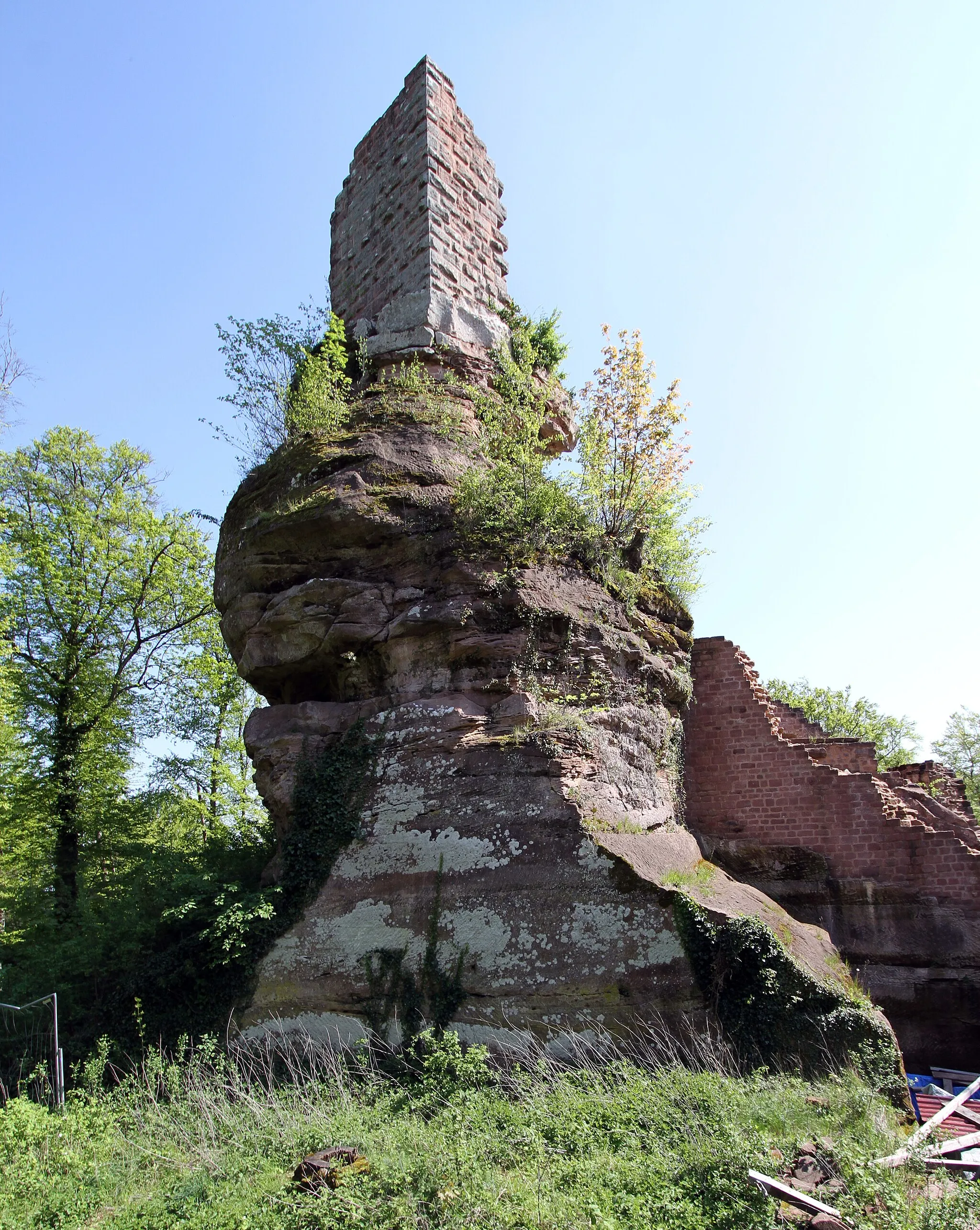 Photo showing: Meistersel castle / Pfalz