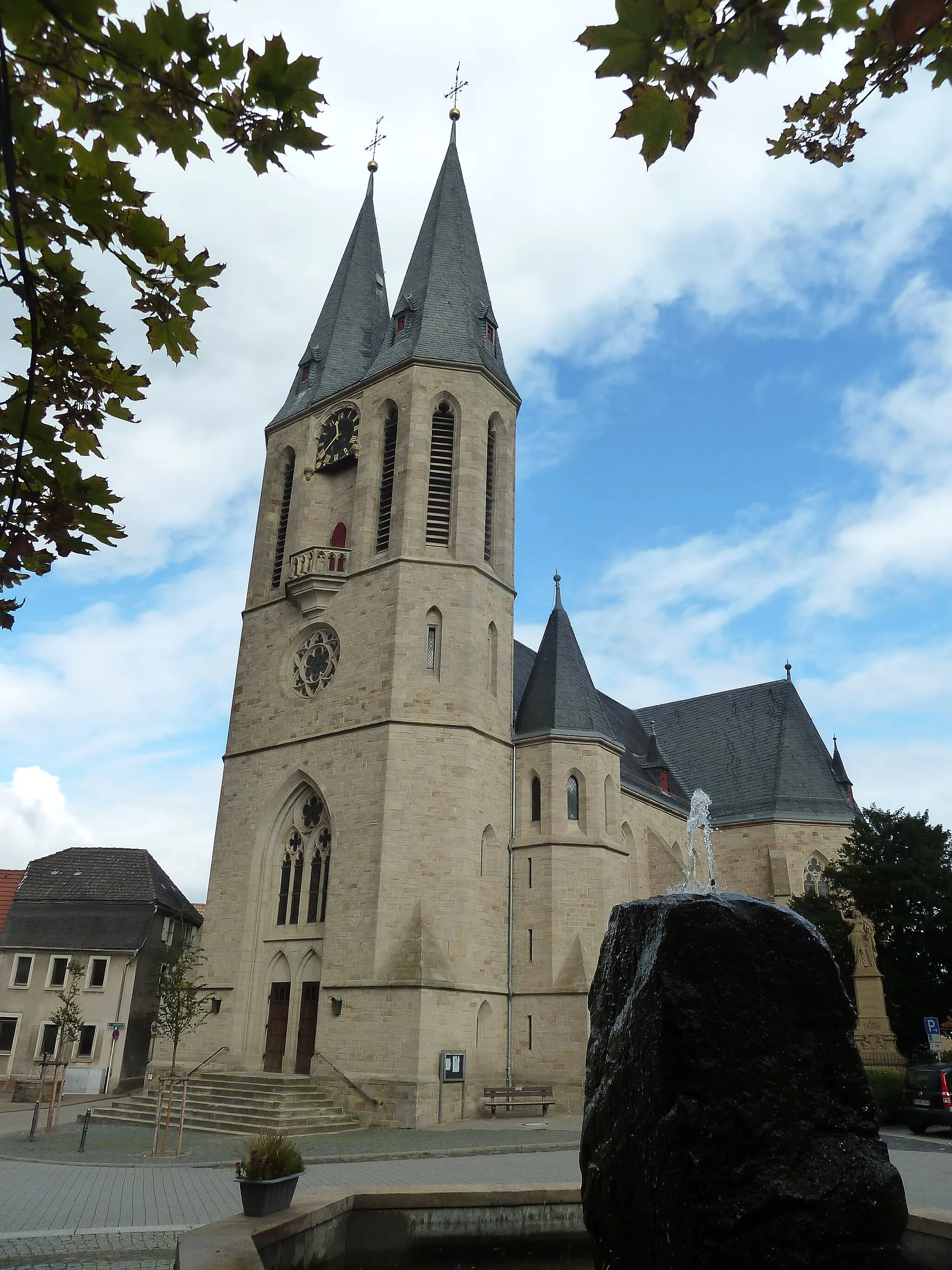 Photo showing: Flonheim  - Evangelische Pfarrkirche