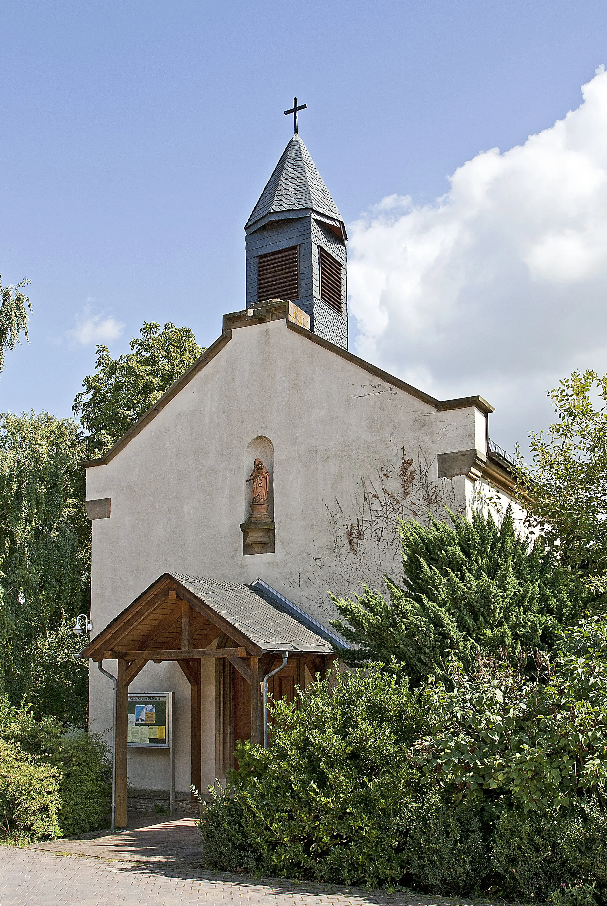 Photo showing: Nieder-Hilbersheim, Katholische Kirche St. Maria