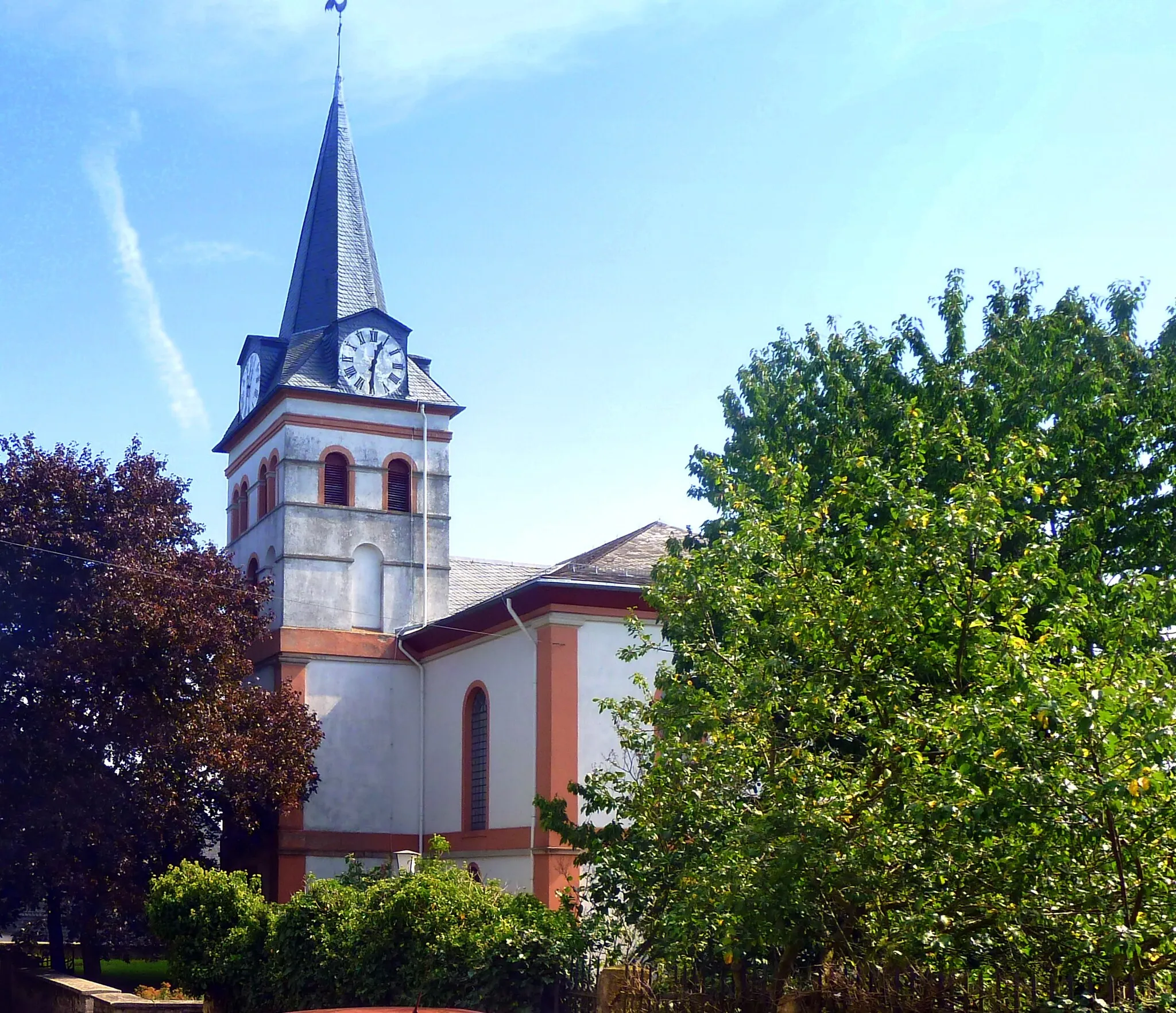 Photo showing: Ev. Kirche Ellern