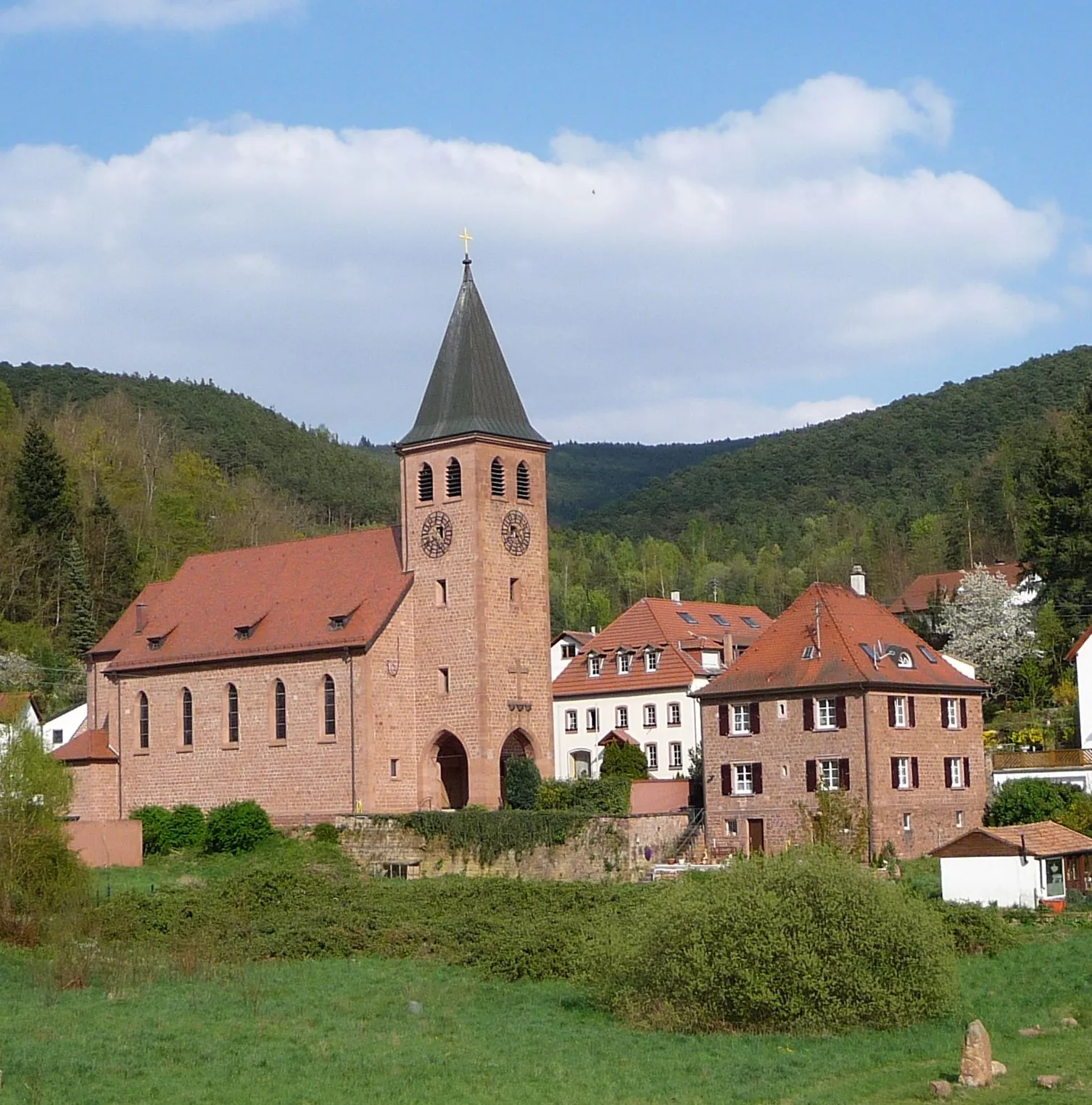 Photo showing: katholische Kirche, Lindenberg (Pfalz)