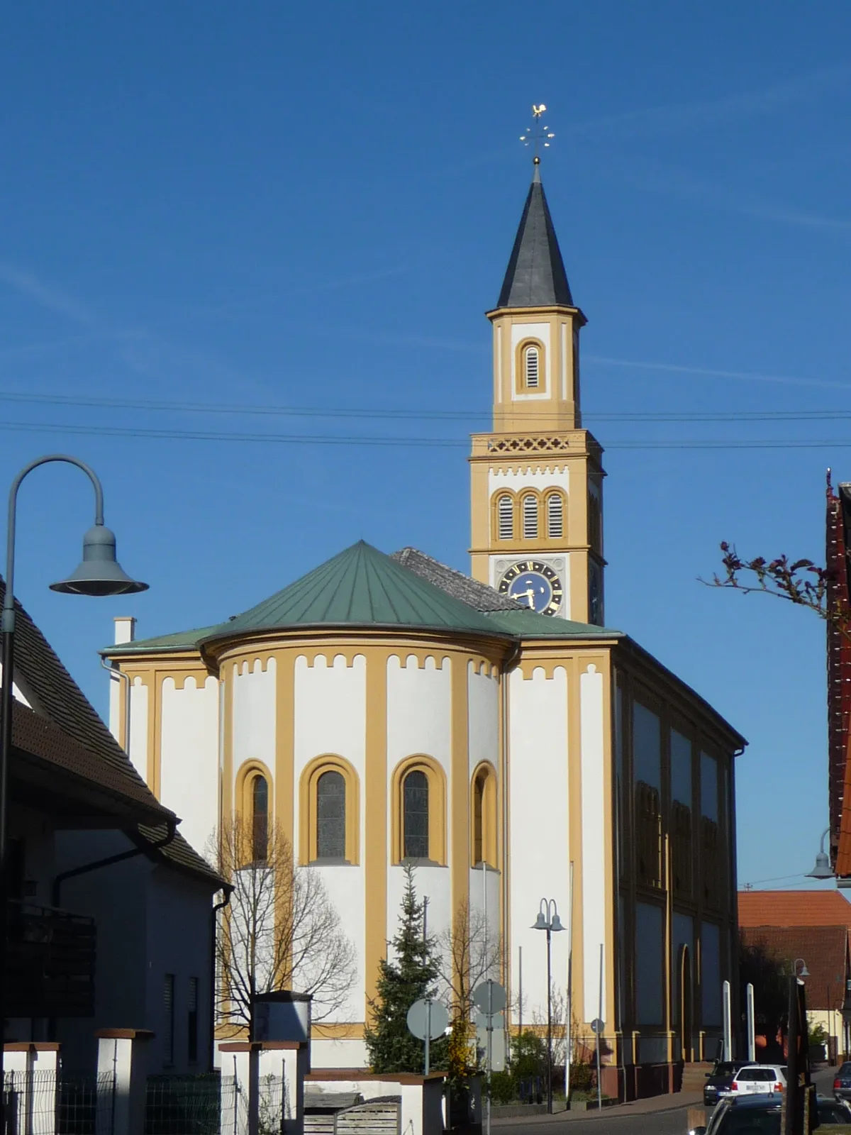 Photo showing: catholic church of Lingenfeld (Rhineland-Palatinate), Germany
