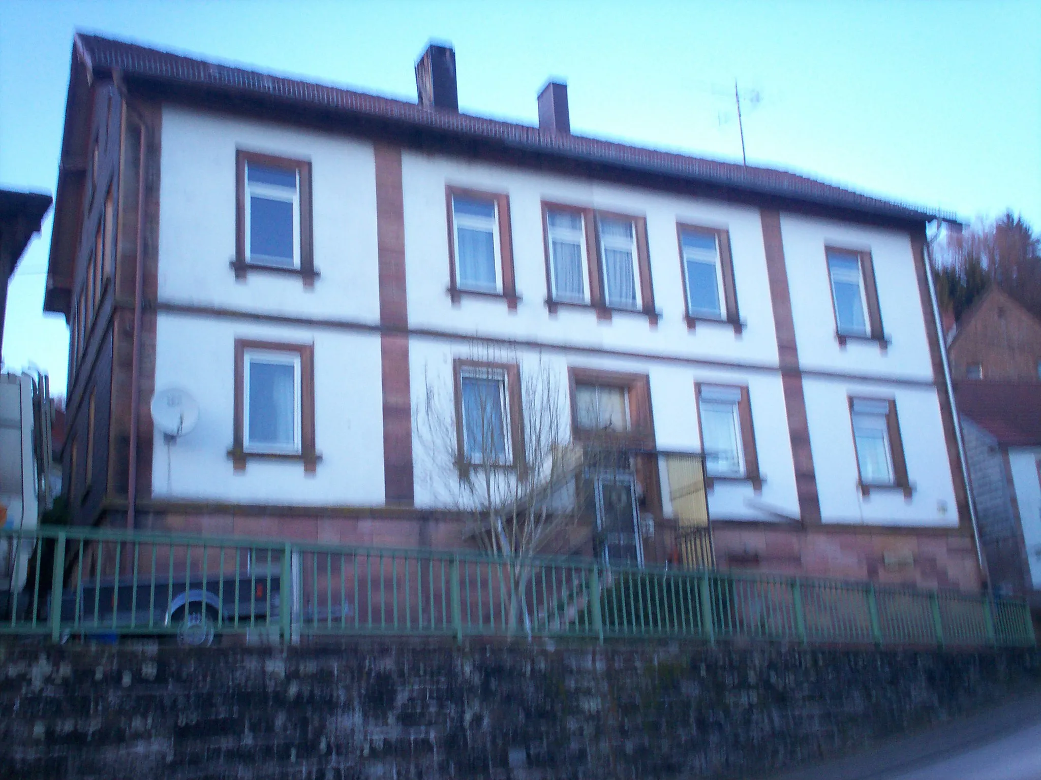 Photo showing: Die ehemalige Schule von Lambsborn.