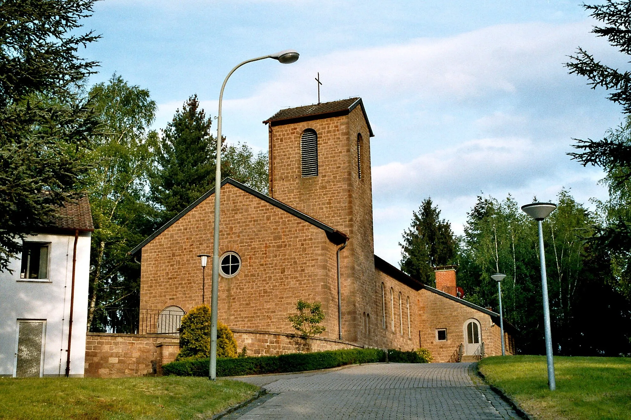 Photo showing: Brücken (Pfalz), the Protestant church