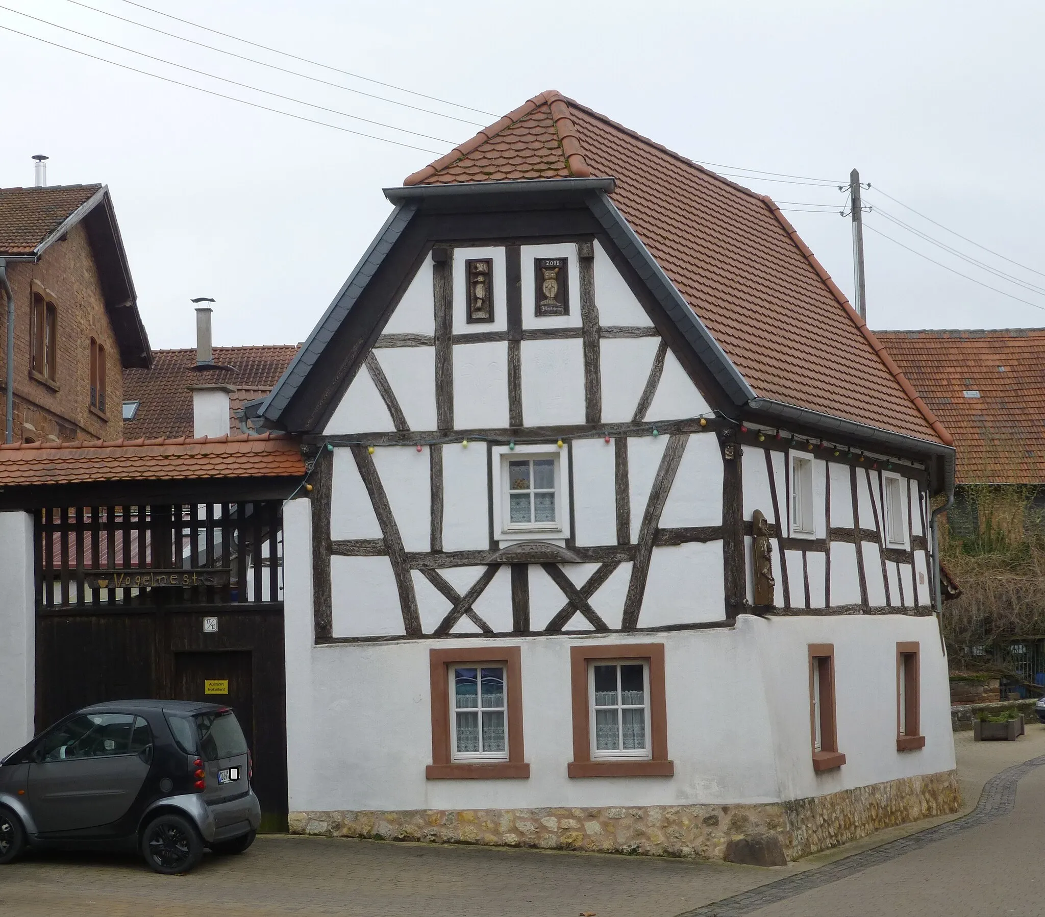 Photo showing: House in Ebertsheim, Palatinate.