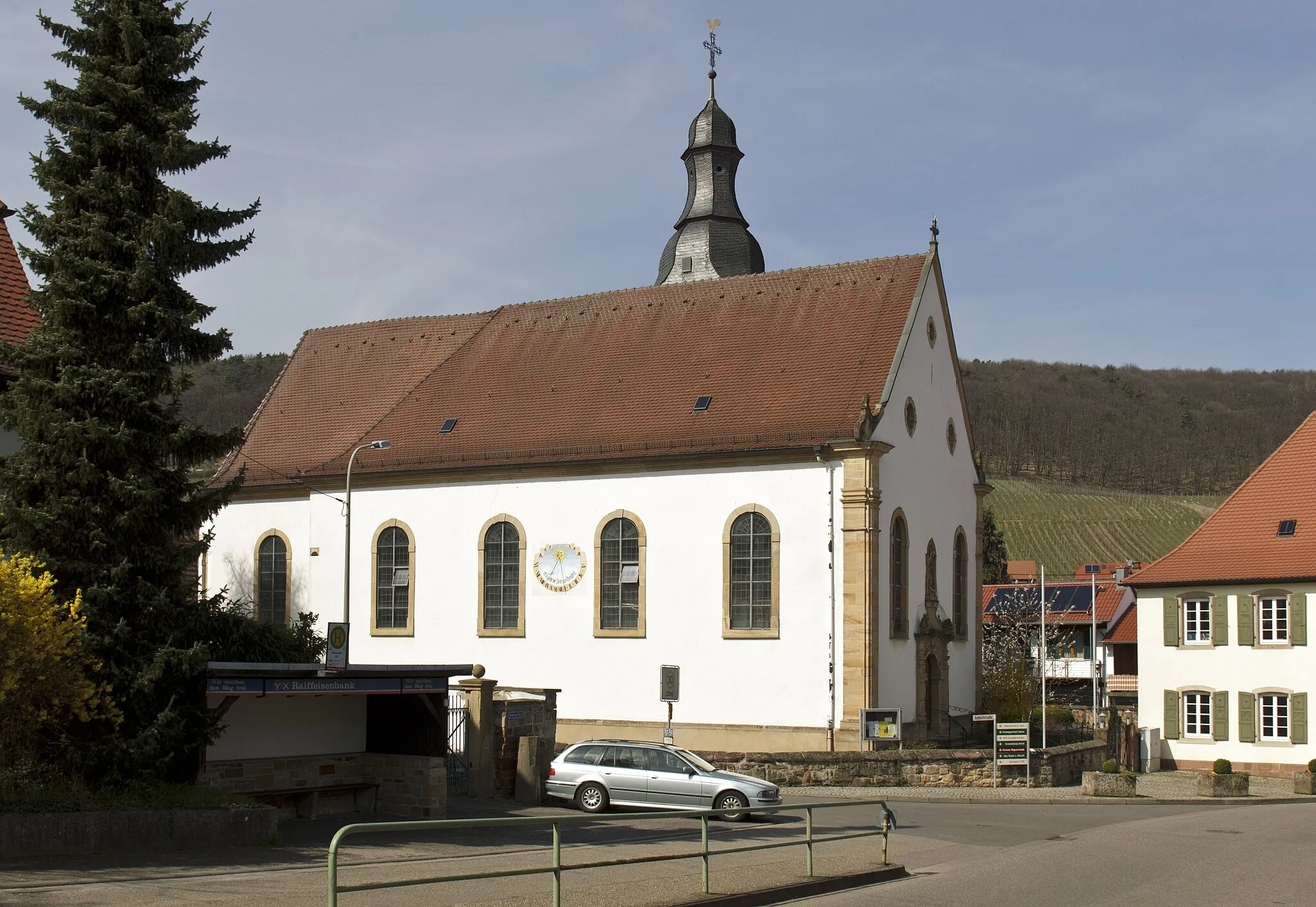 Photo showing: Pleisweiler-Oberhofen, Katholische Pfarrkirche St. Simon und Judas in Pleisweiler