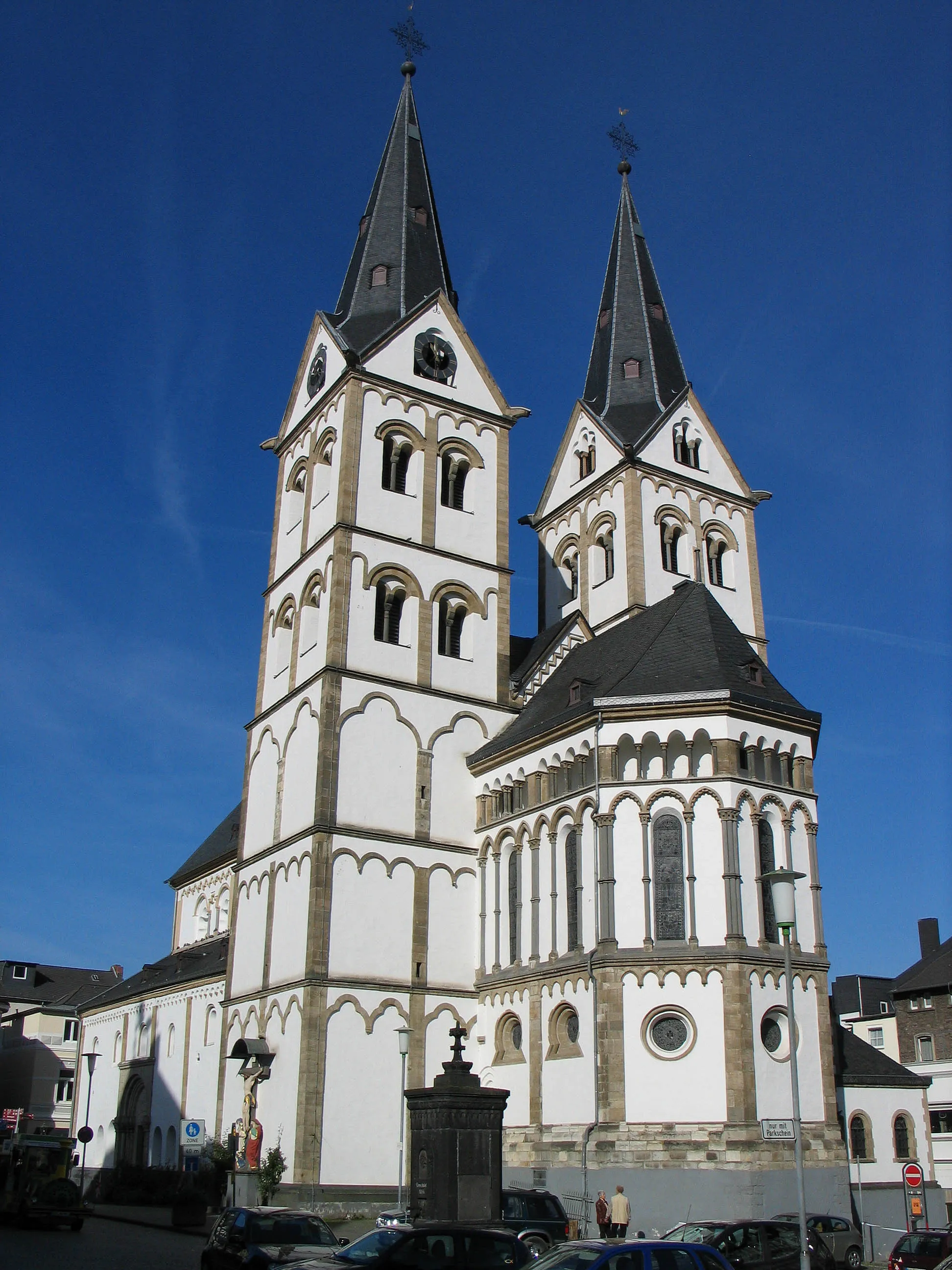 Photo showing: Die Pfarrkirche St. Severus in Boppard