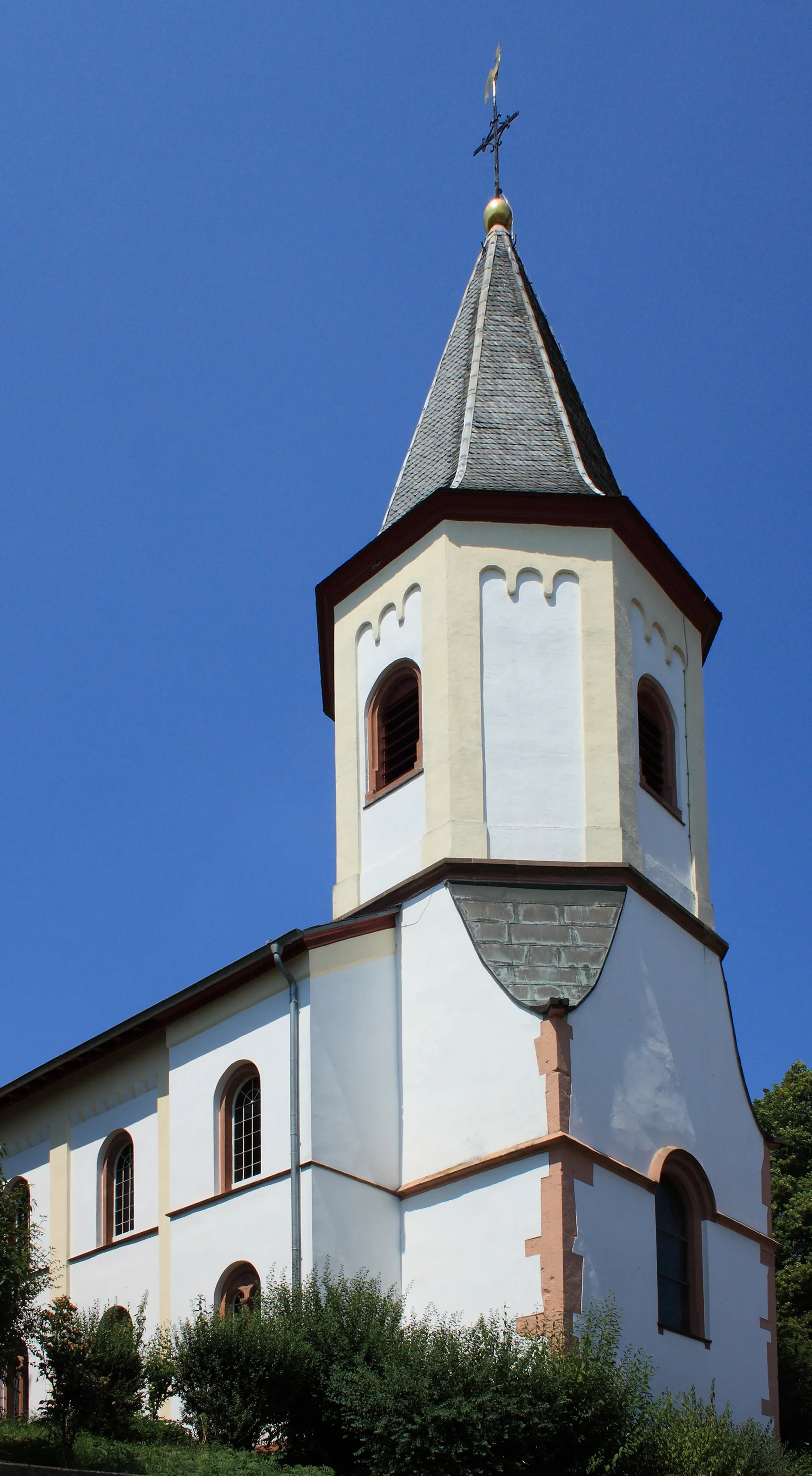 Photo showing: Harxheim, Evangelische Pfarrkirche