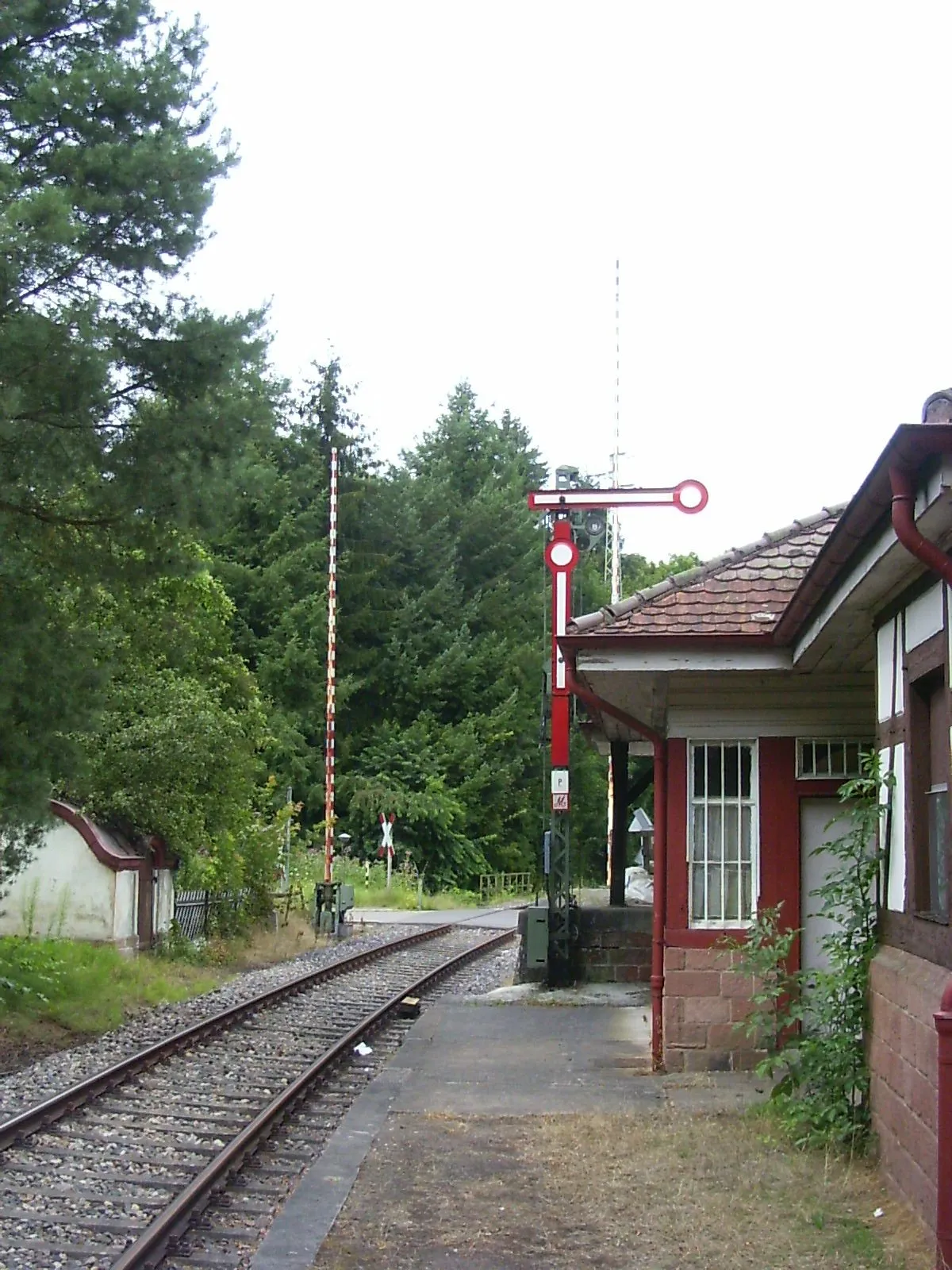 Photo showing: Train station Hinterweidenthal Ort