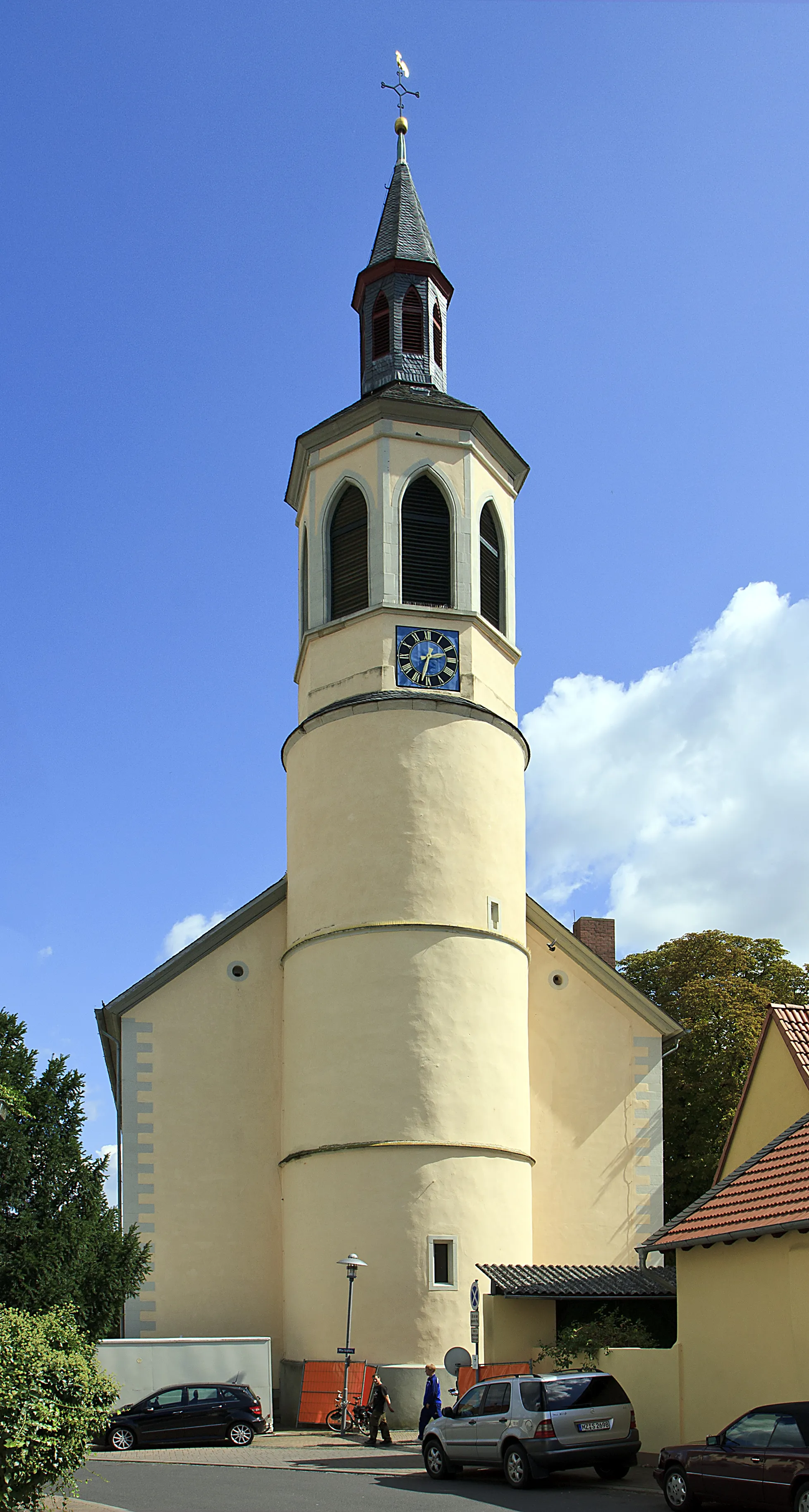 Photo showing: Sprendlingen, Evangelische Pfarrkirche