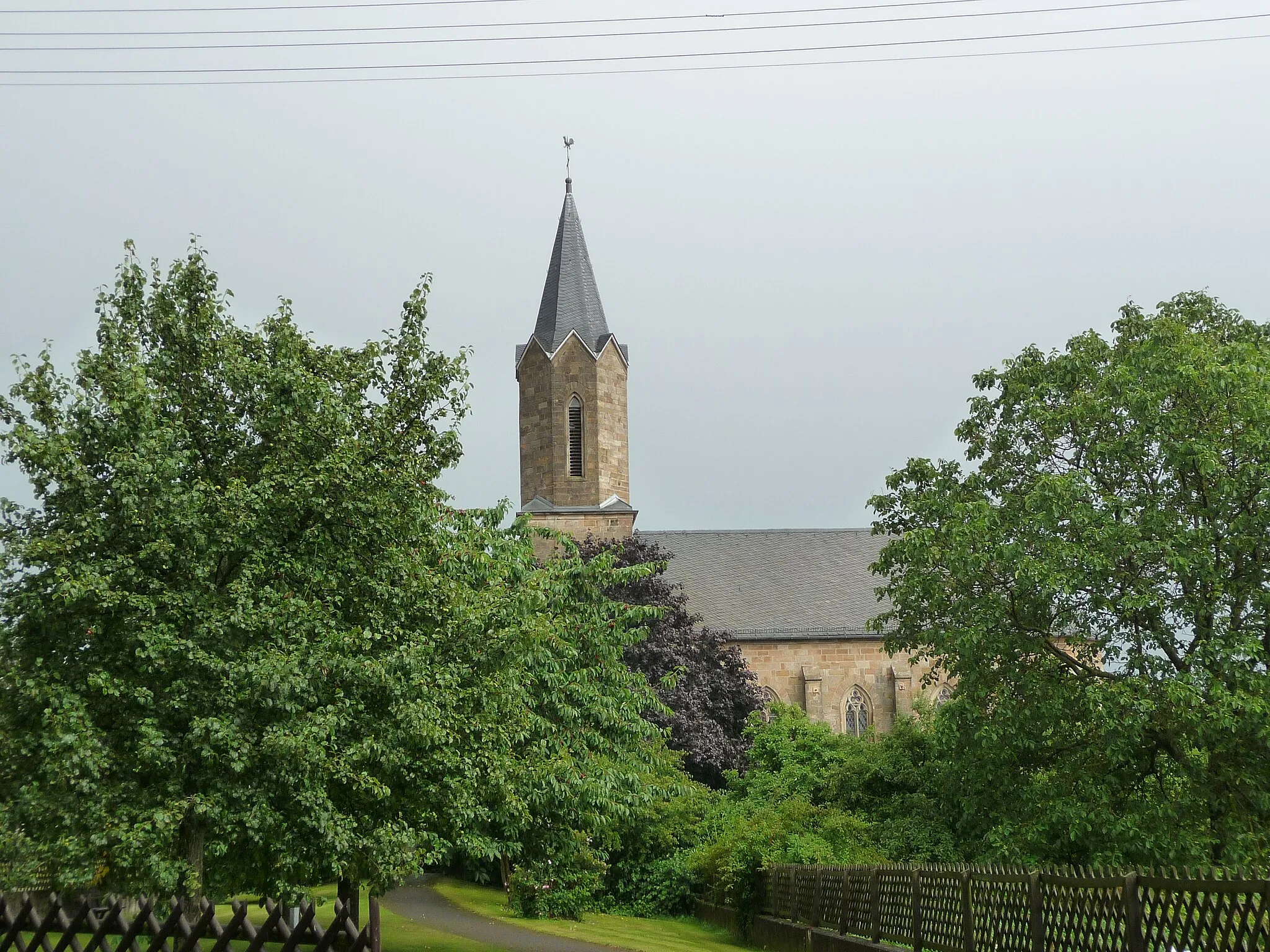 Photo showing: Berschweiler bei Kirn – Ev. Kirche