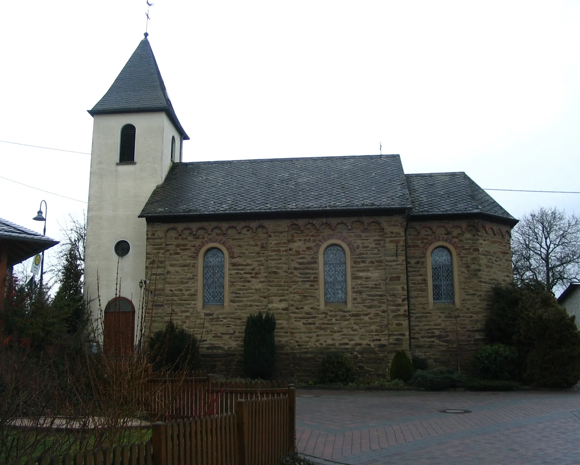 Photo showing: Kirche von Birkheim im Hunsrück