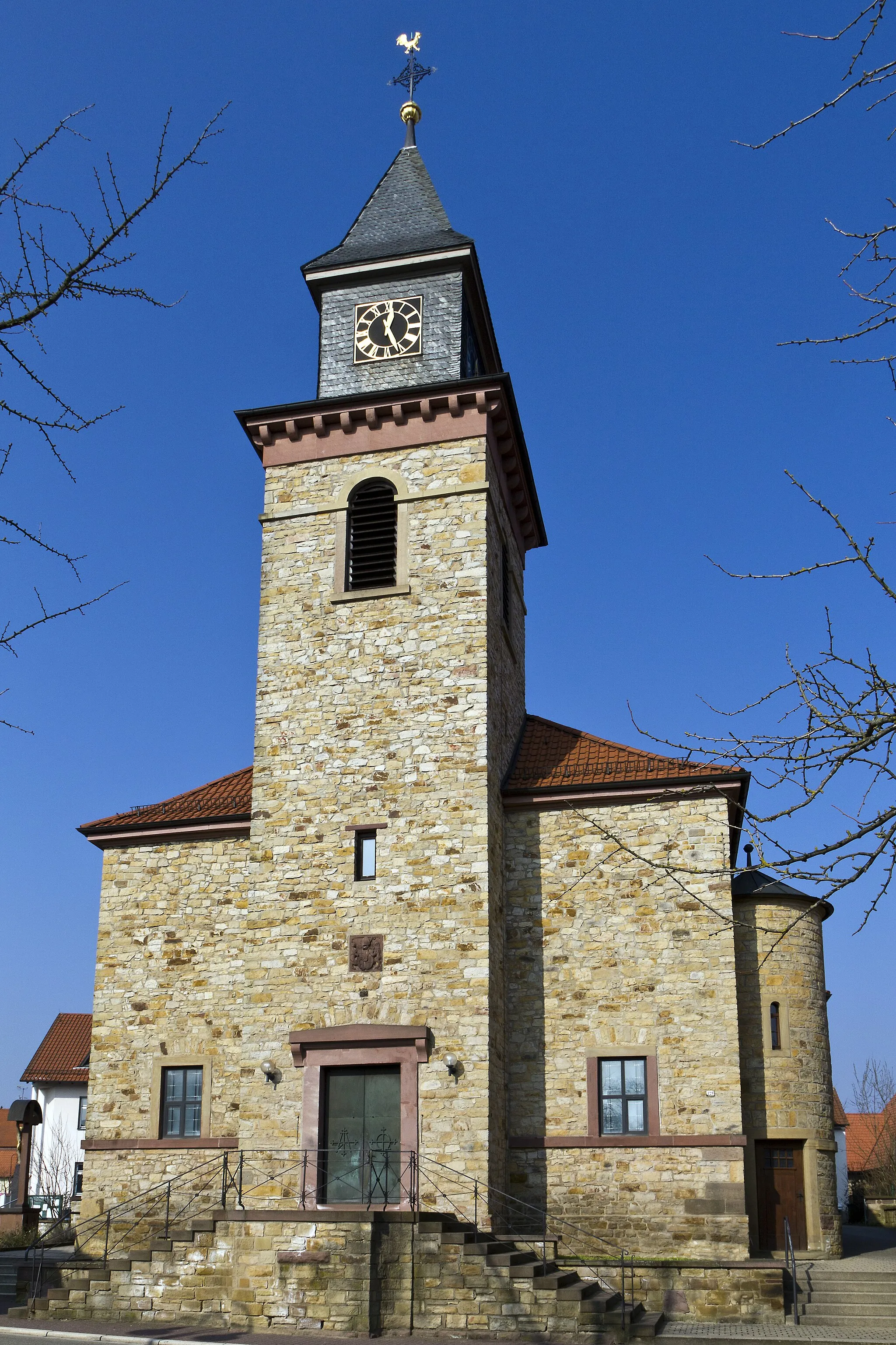 Photo showing: Mühlhausen (Kraichgau), Gemeindeteil Rettigheim, katholische St.-Nikolaus-Kirche