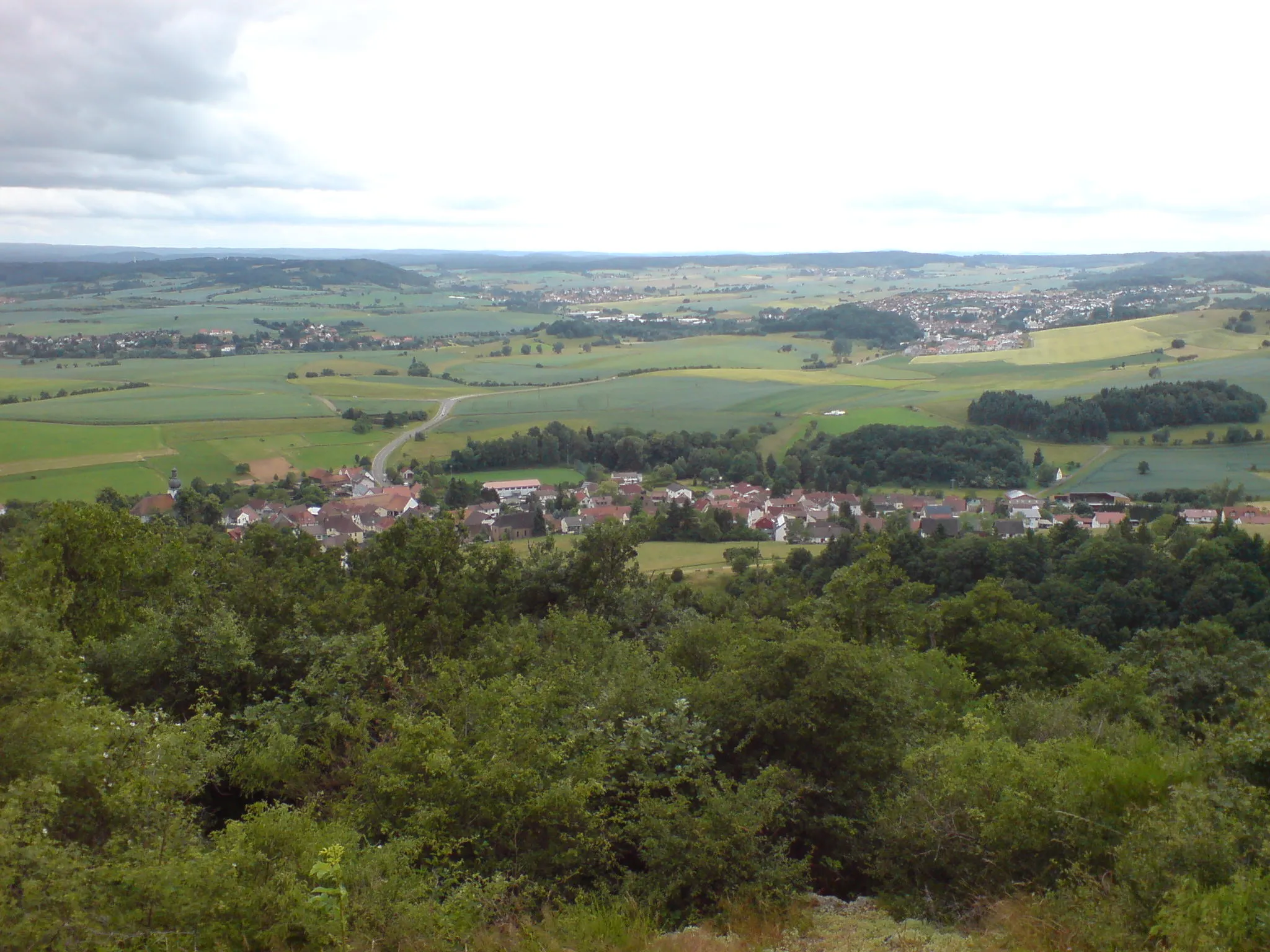 Photo showing: Imsbach von der Kupferberghütte aus gesehen.