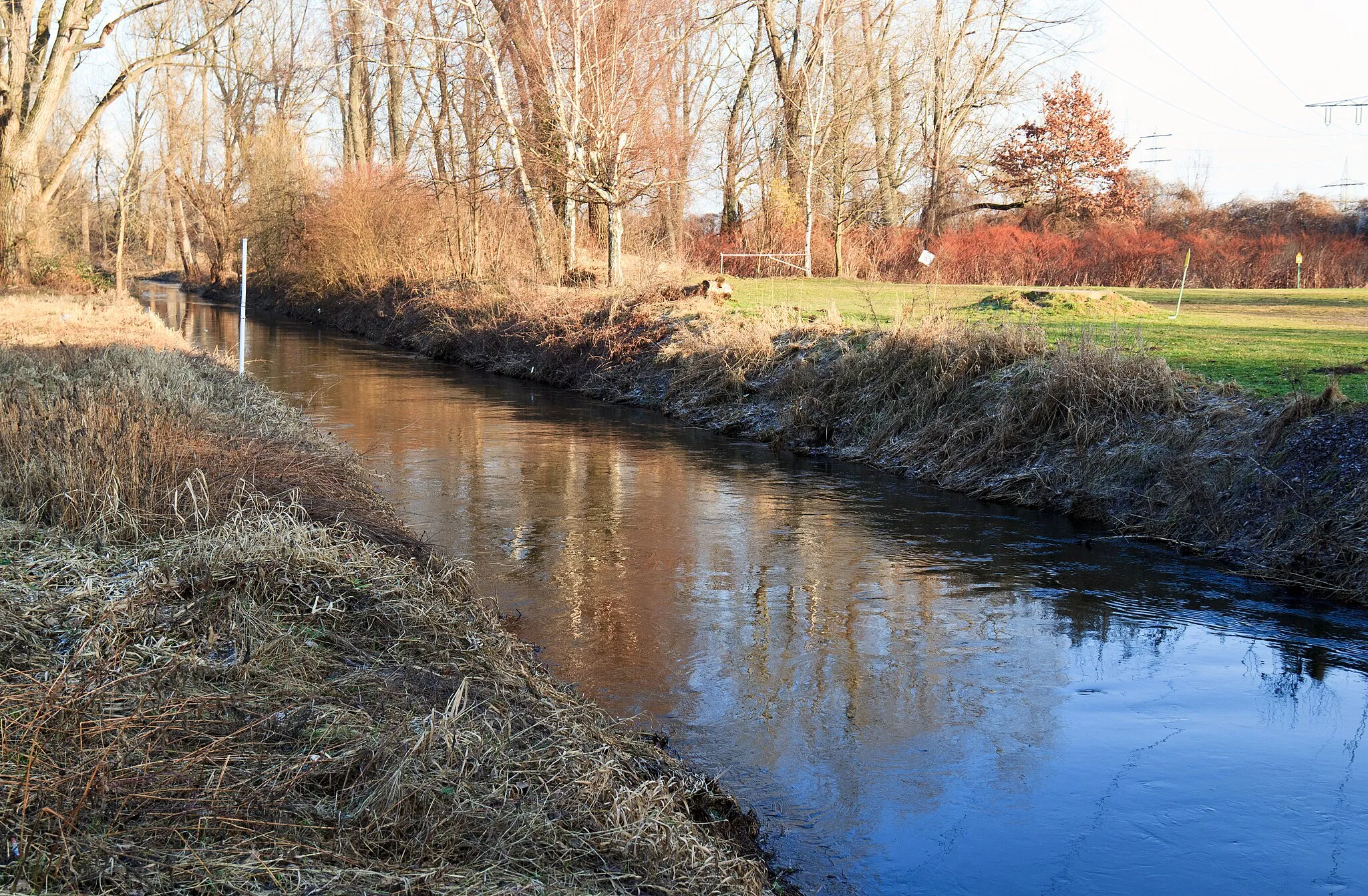 Photo showing: Neuhofen (Pfalz), Rehbach bei der Waldmühle