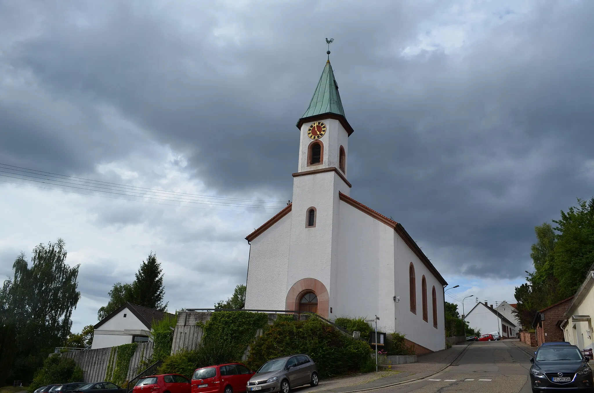 Photo showing: Evangelische Kirche in Lemberg:dreiachsiger Saalbau, 1843–45