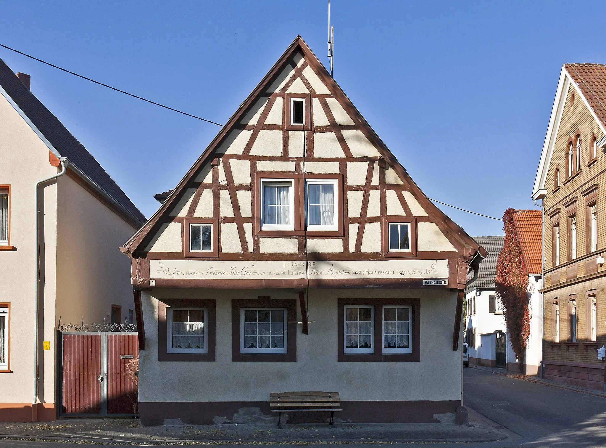 Photo showing: Dorn-Dürkheim, ehemaliges Rathaus