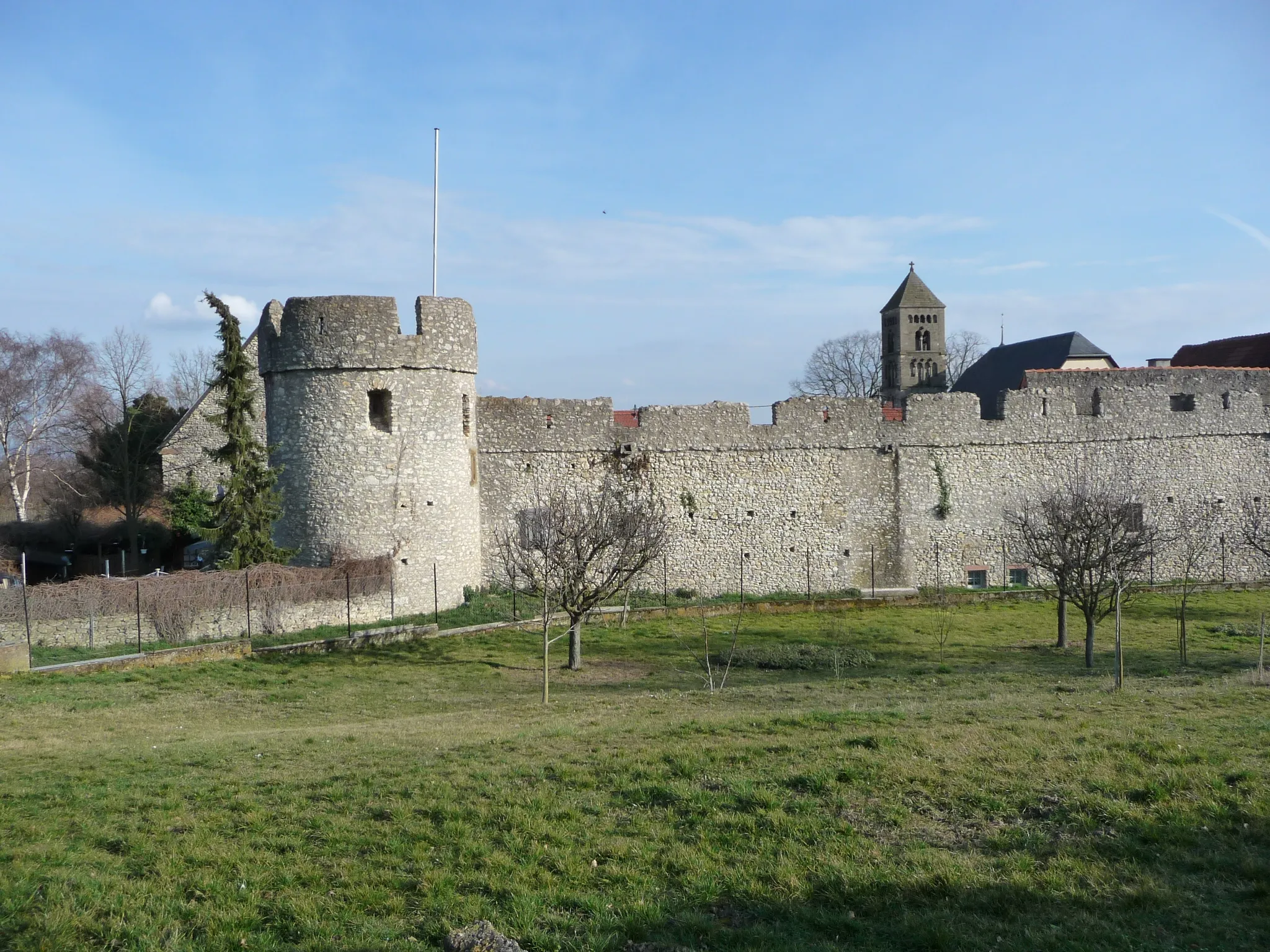 Photo showing: Stadtmauer von Dalsheim in Rheinland-Pfalz