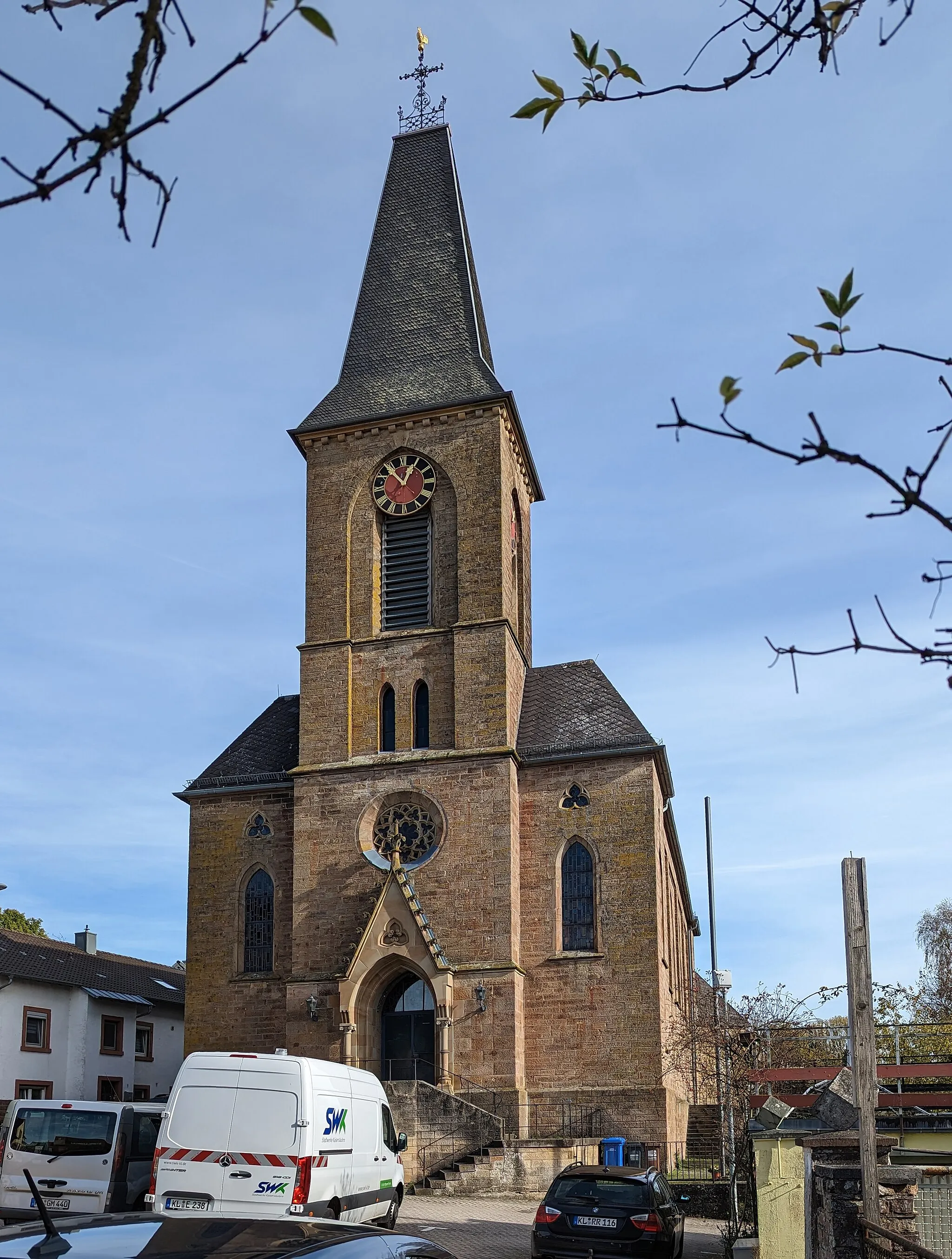 Photo showing: Church of St. Laurentius in Schallodenbach