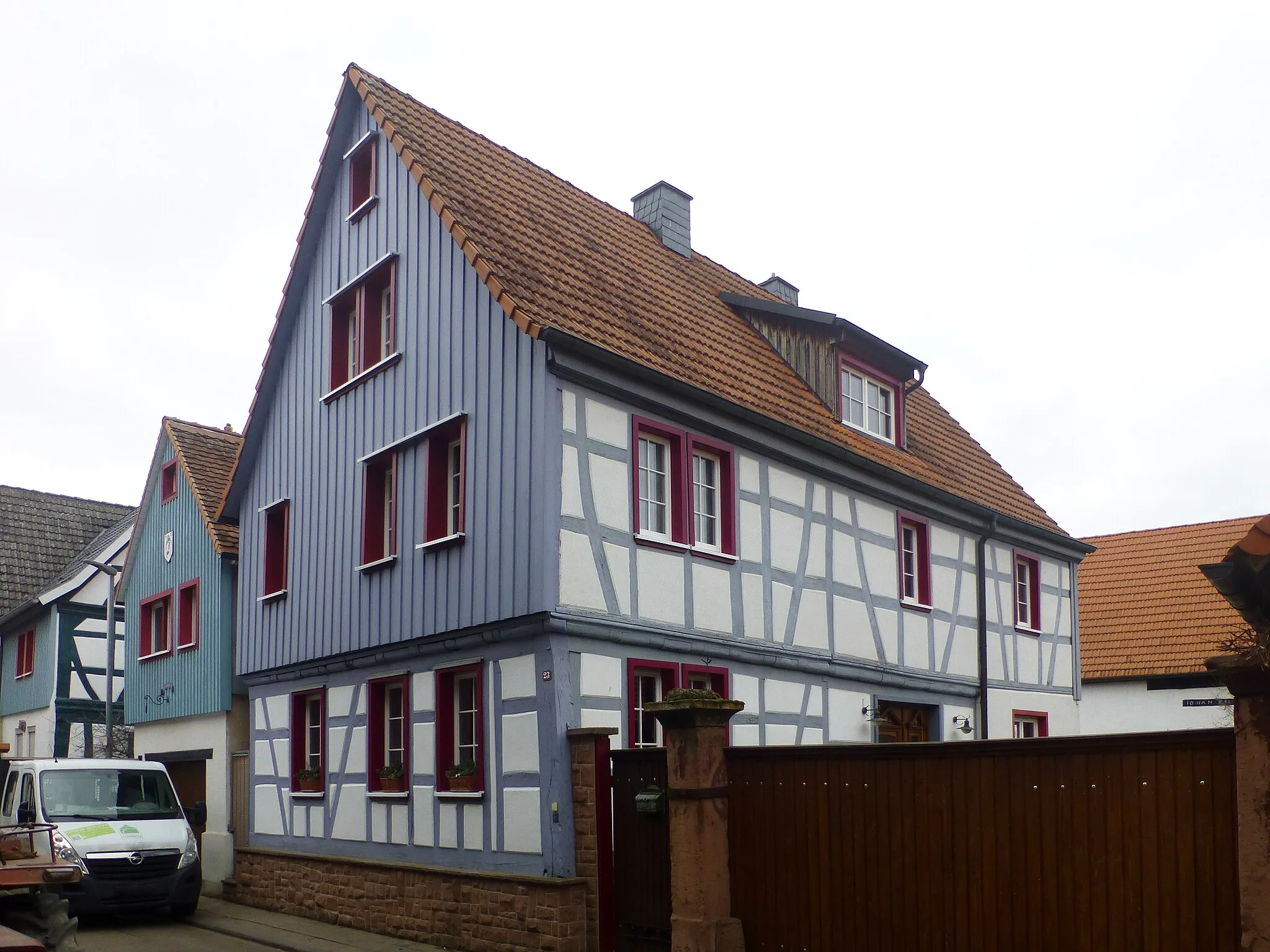 Photo showing: This is a picture of the Hessian Kulturdenkmal (cultural monument) with the ID