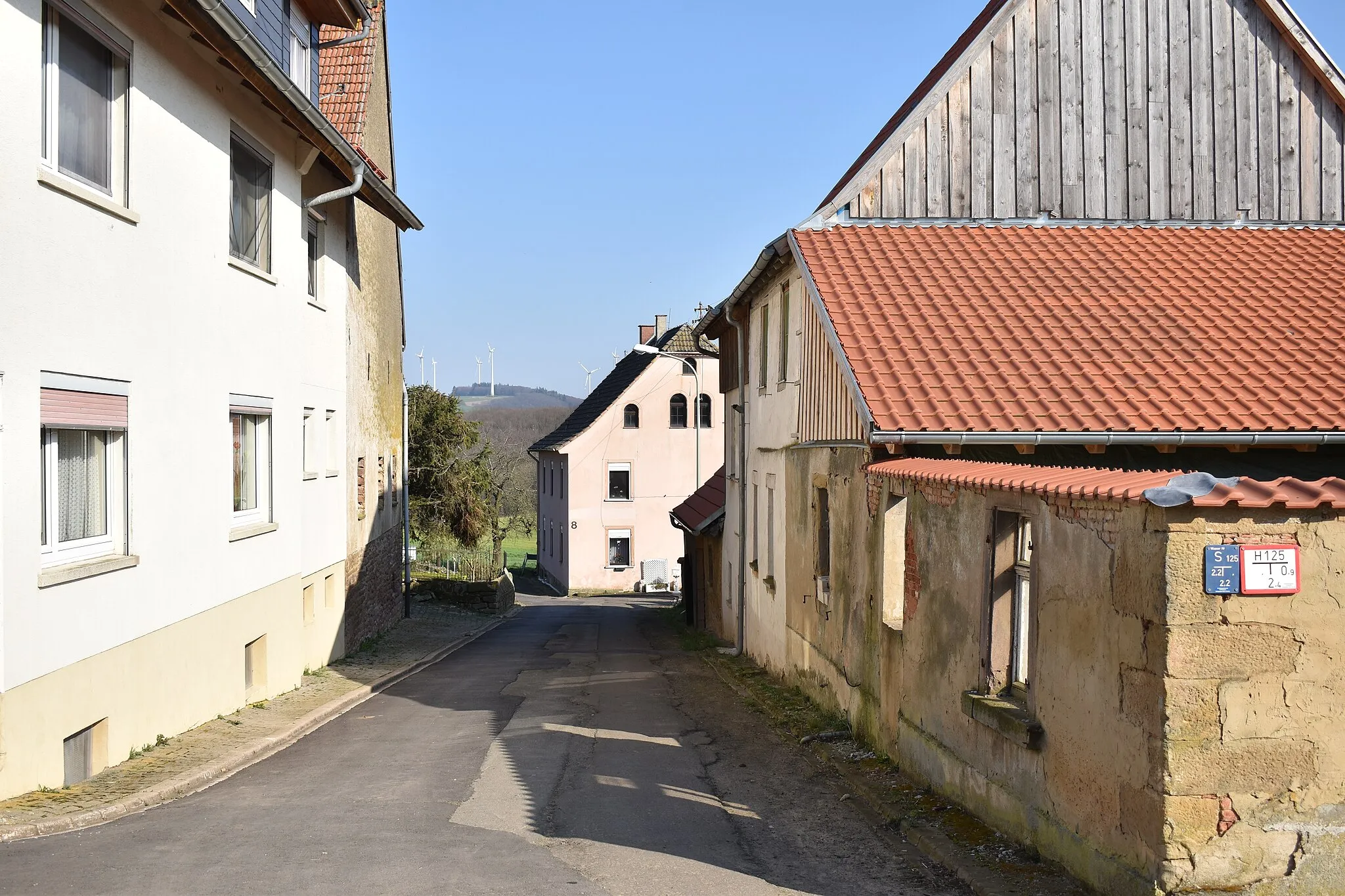 Photo showing: Hoferhof: Der Wohnplatz ist der Gemeinde Dielkirchen zugehörig