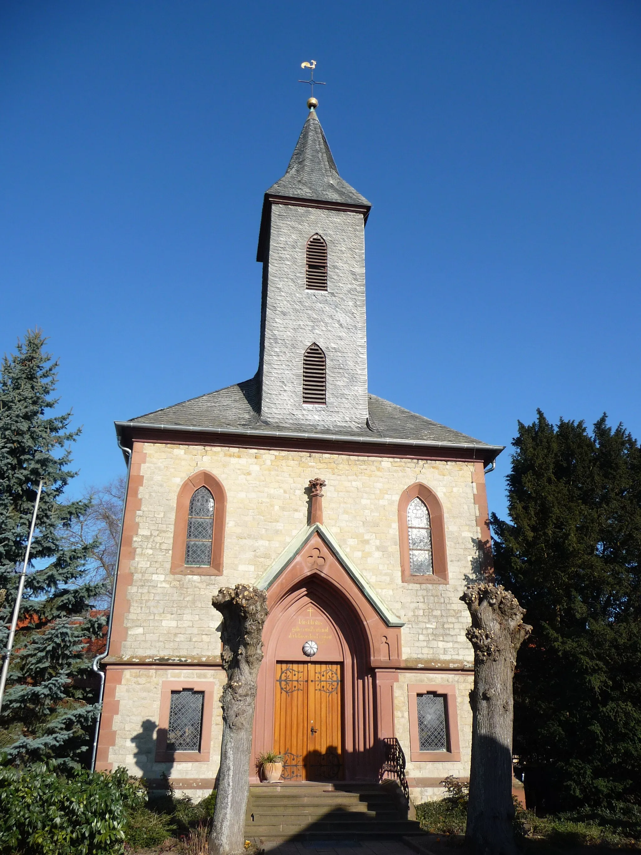 Photo showing: Wintersheim is an Ortsgemeinde – a municipality belonging to a Verbandsgemeinde, a kind of collective municipality – in the Mainz-Bingen district in Rhineland-Palatinate, Germany.