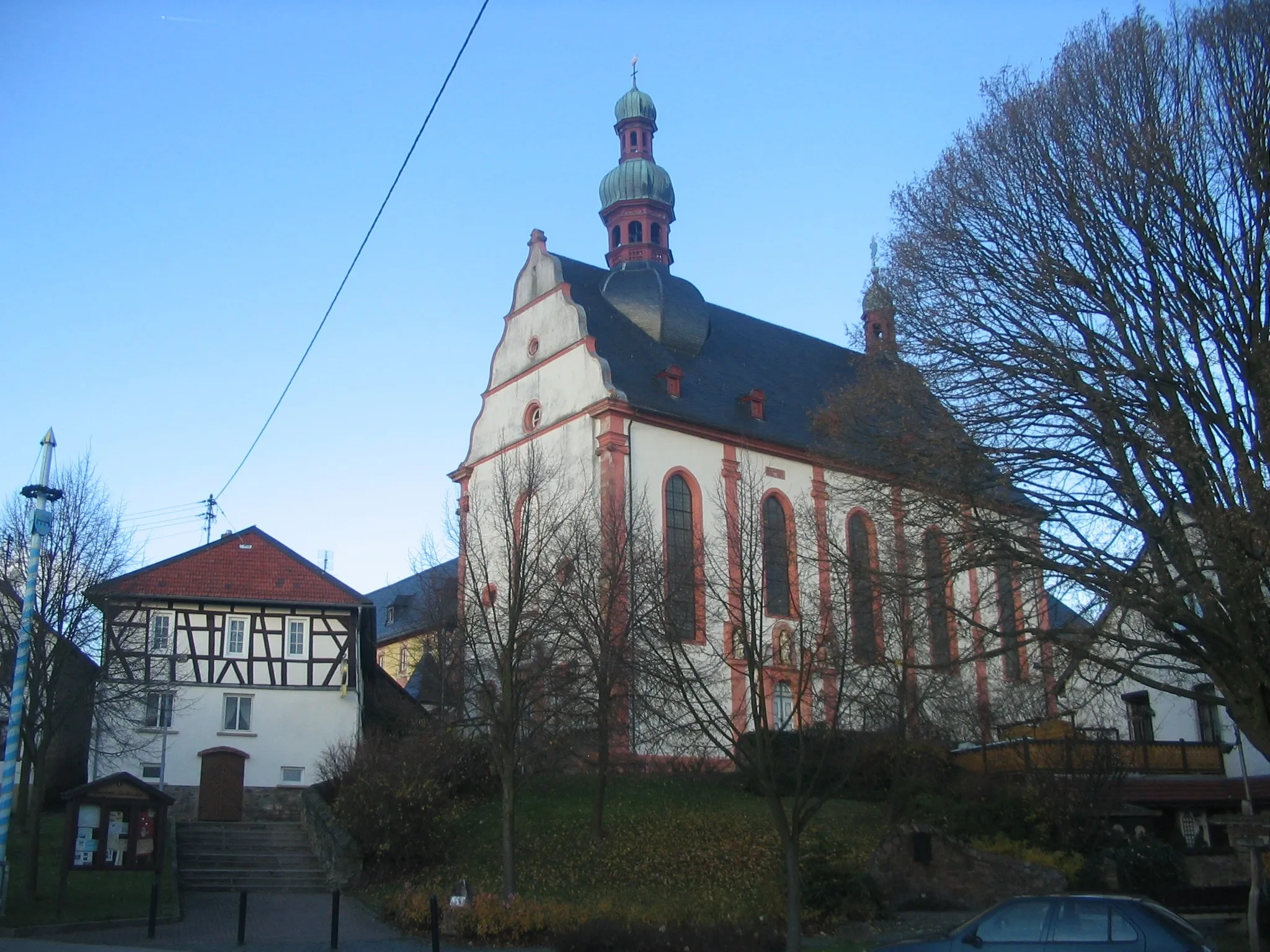 Photo showing: Wallfahrtskirche Spabrücken