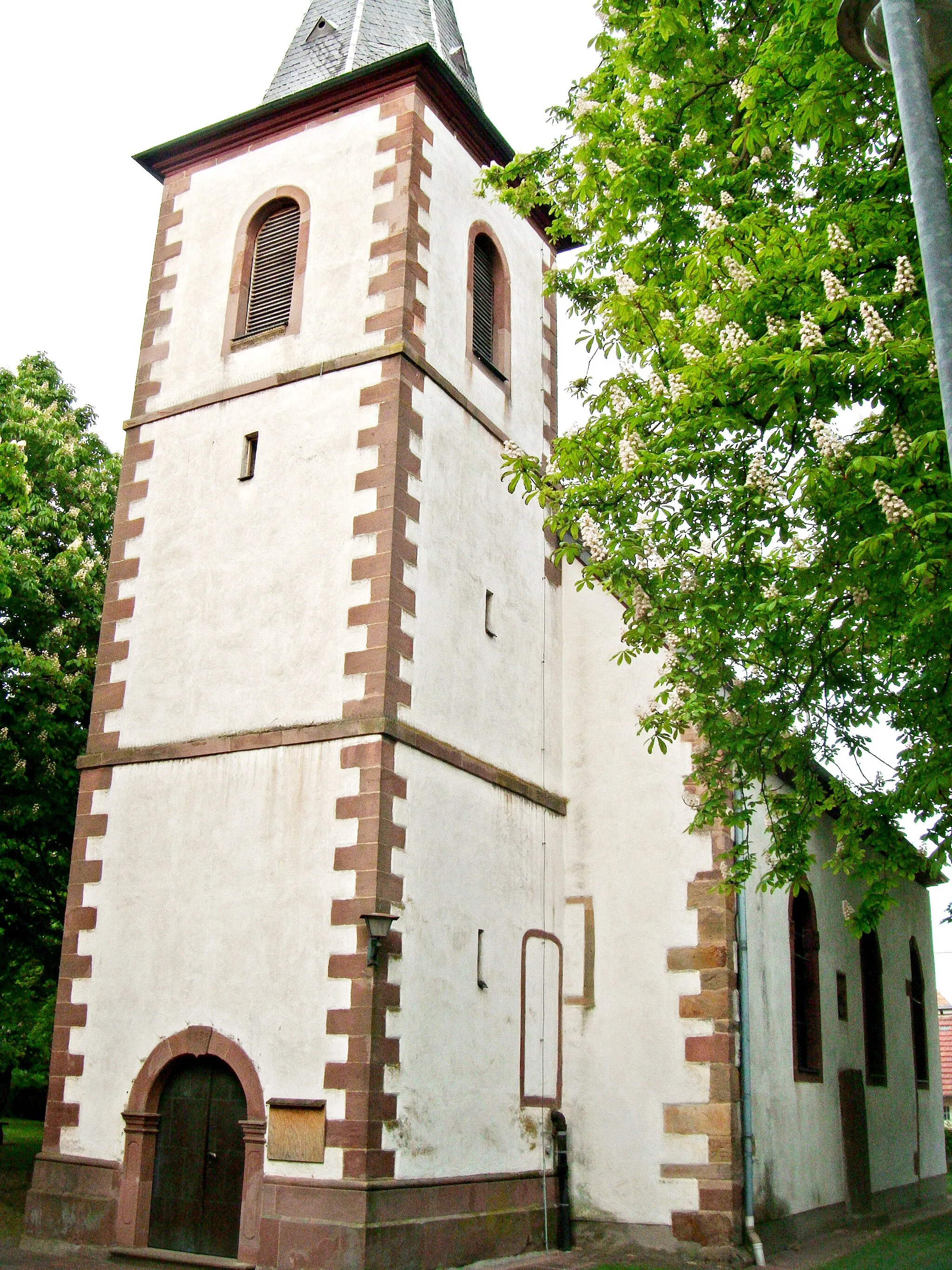 Photo showing: Heuchelheim bei Frankenthal, Prot. Kirche