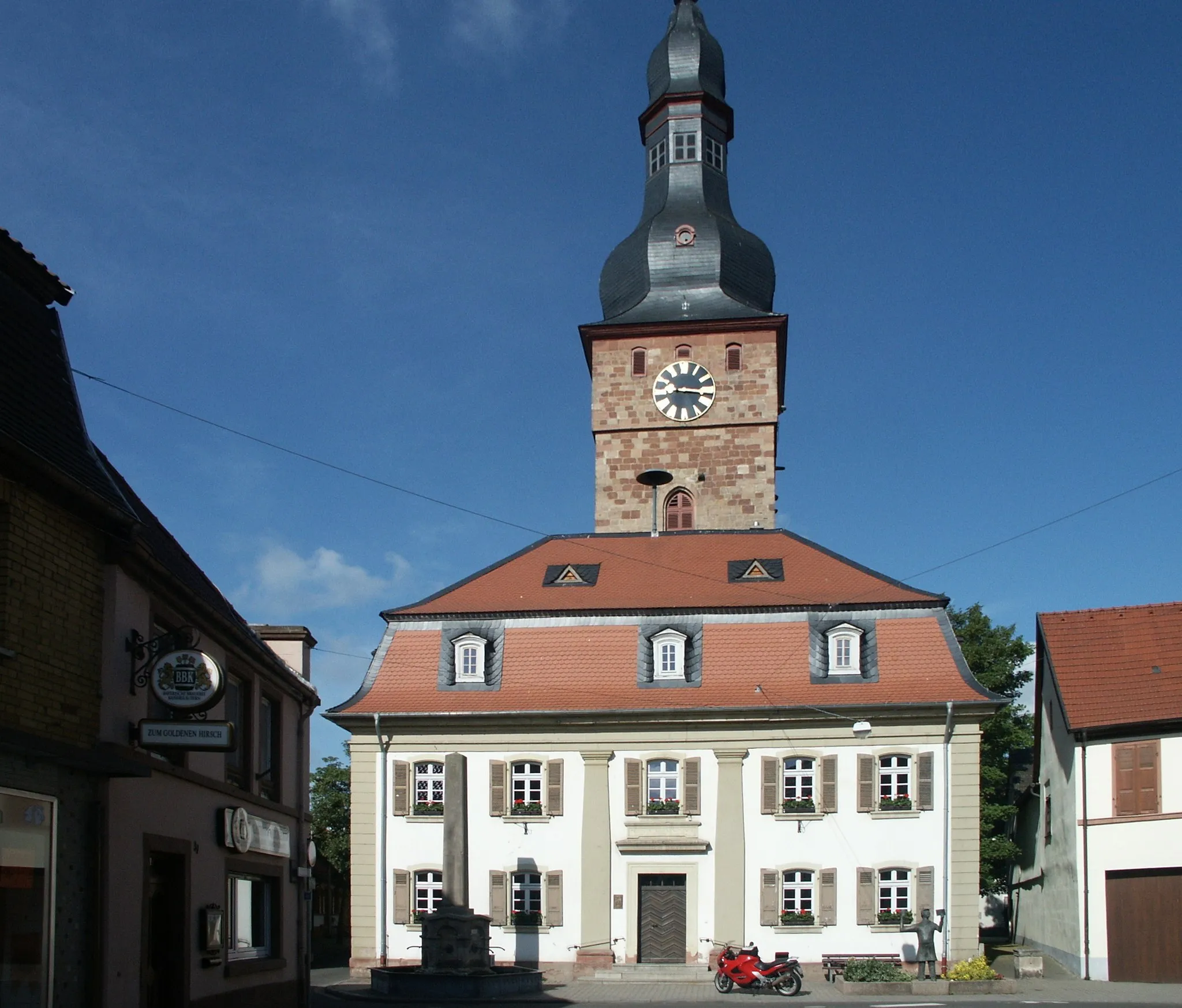 Photo showing: Göllheim, Rathaus